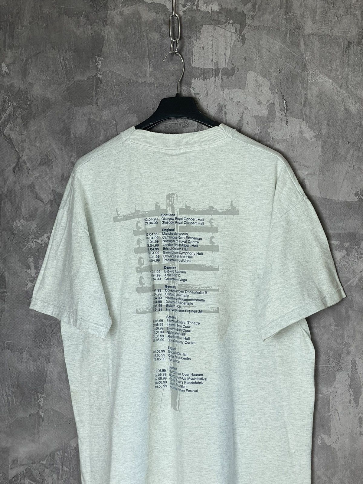 Band Tees × Vintage Vintage Runrig 1999 Screen Stars T-shirt Size US L / EU 52-54 / 3 - 8 Thumbnail