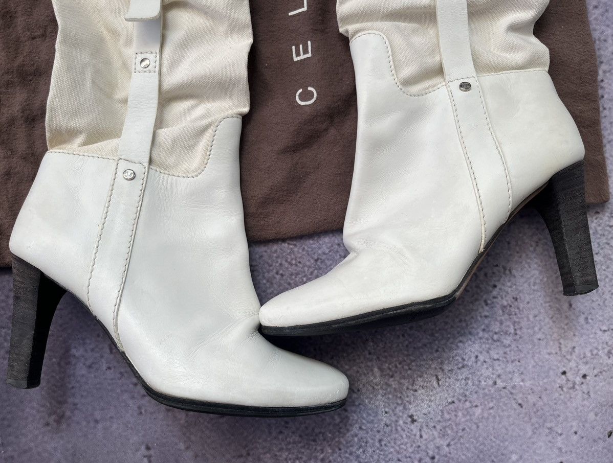 Celine Celine White Heels Size US 6 / IT 36 - 7 Thumbnail