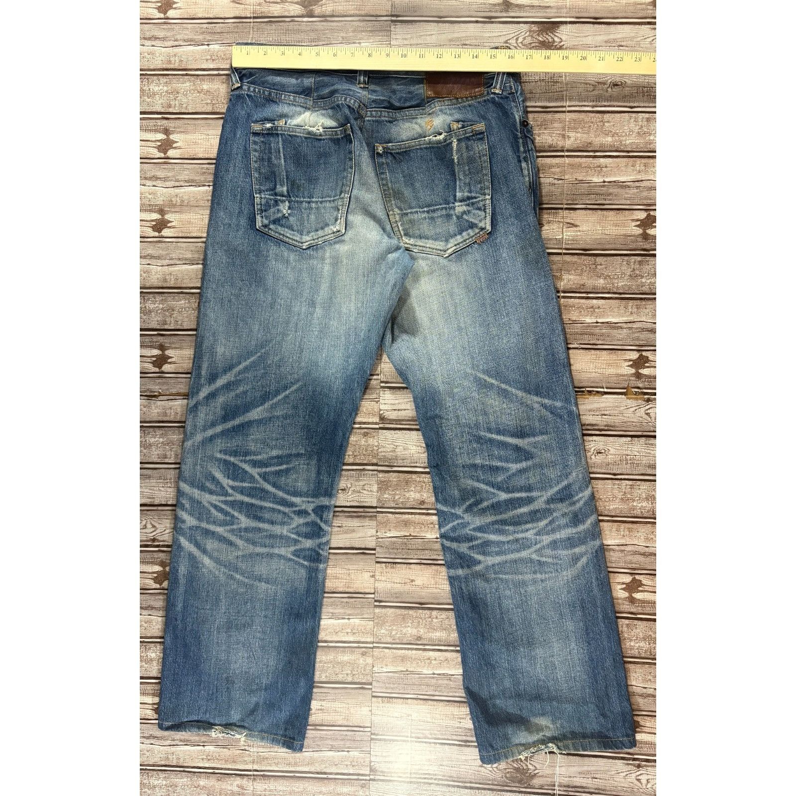 Prps PRPS Purple Tag Denim Jeans size 34 W 31 L Made in Japan Rar Size US 34 / EU 50 - 6 Thumbnail