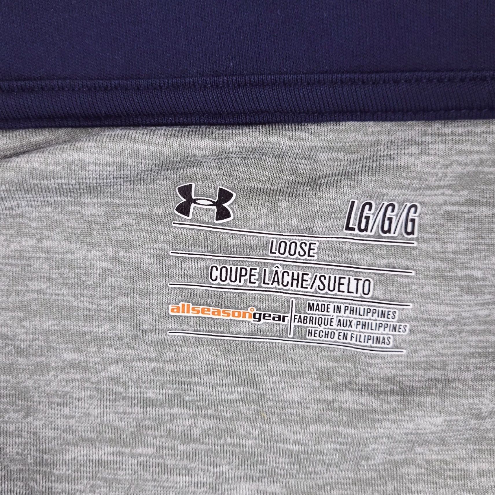 Under Armour Under Armour Running Shirt 1/4 Zip Jacket Loose Women's Large Gray Shirt jacket Womens Large Gray Under Armour Running Wear Size L / US 10 / IT 46 - 3 Thumbnail