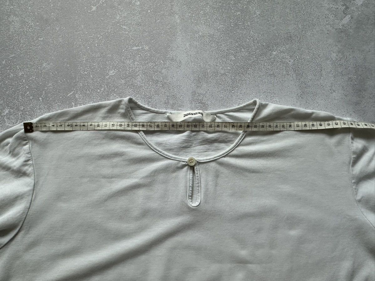 Japanese Brand × Zadig & Voltaire Long sleeve Zadig&Voltaire White size L Size L / US 10 / IT 46 - 8 Thumbnail