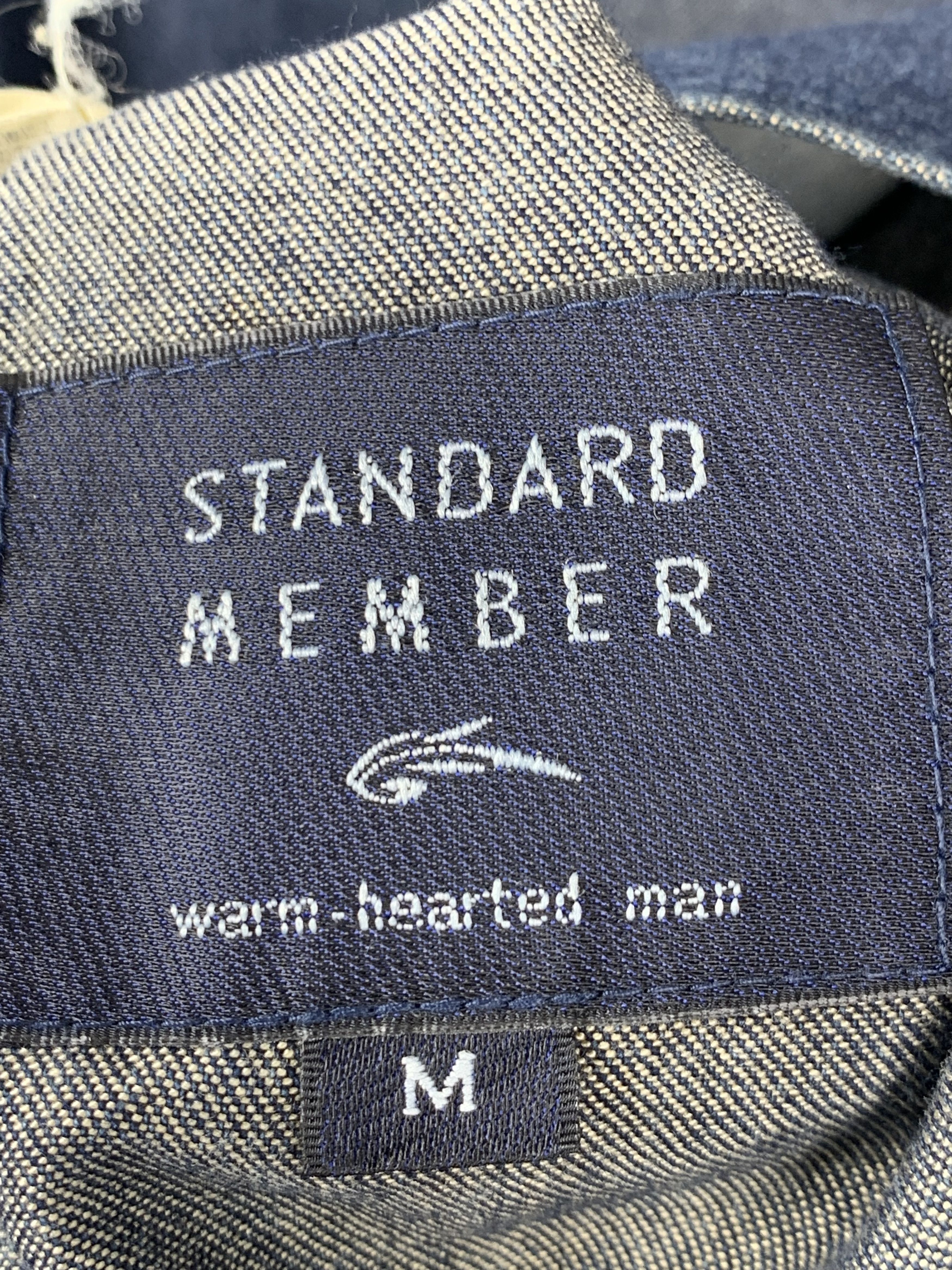 Vintage Vintage 90s Standard Member Denim Jacket J1246 Size US M / EU 48-50 / 2 - 5 Thumbnail