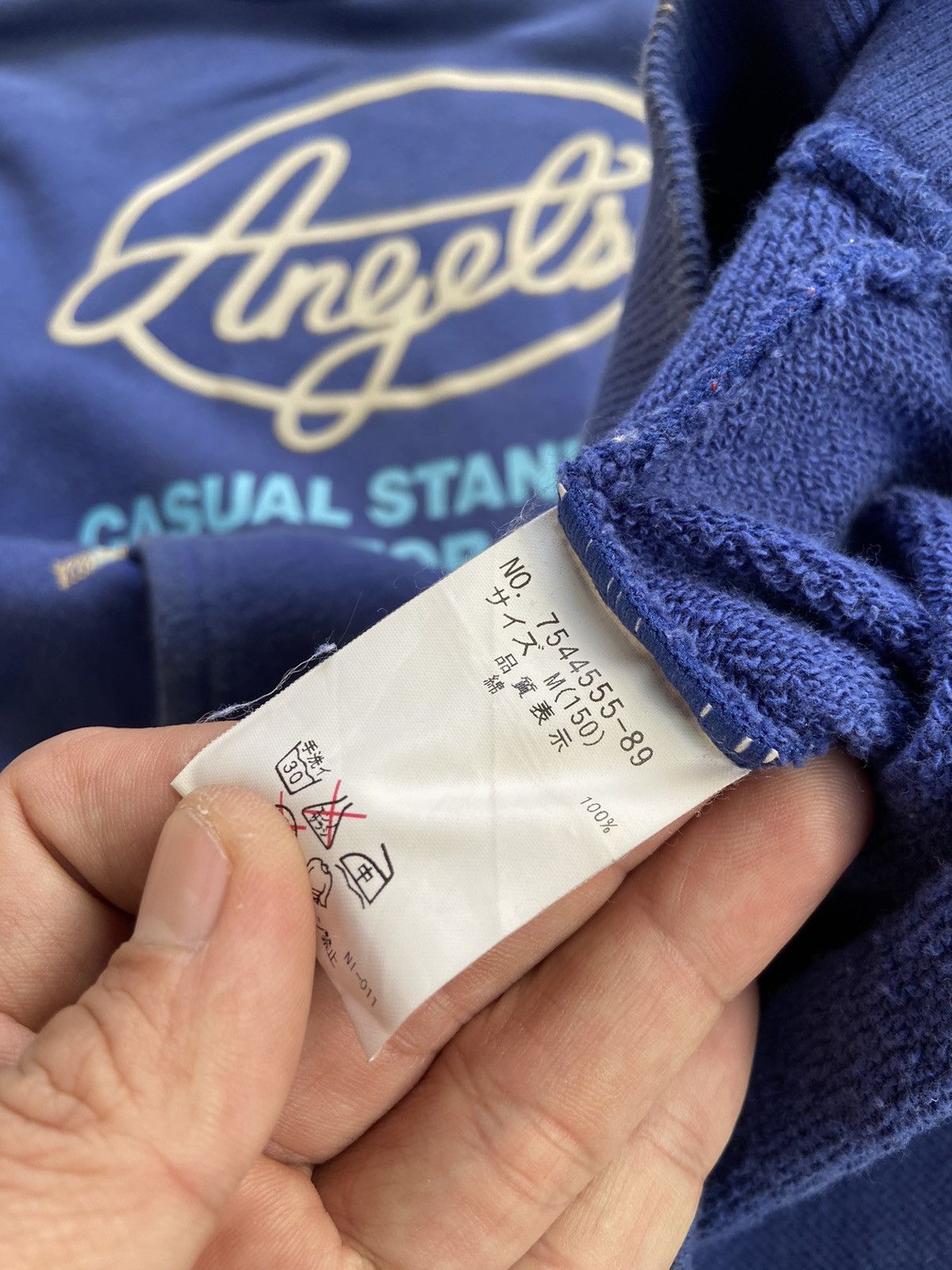 Beauty Beast ANGEL BLUE HOODIE CASUAL STANDARD Size US S / EU 44-46 / 1 - 10 Thumbnail