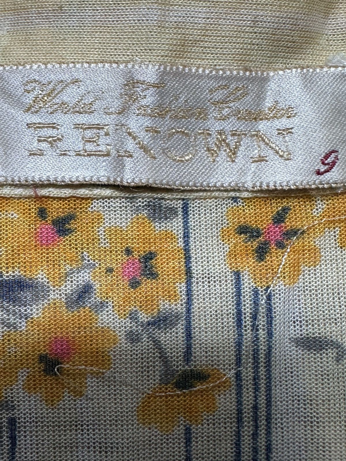 RENOWN Vintage Renown shirt floral Size XXS / US 00 / IT 34 - 5 Thumbnail
