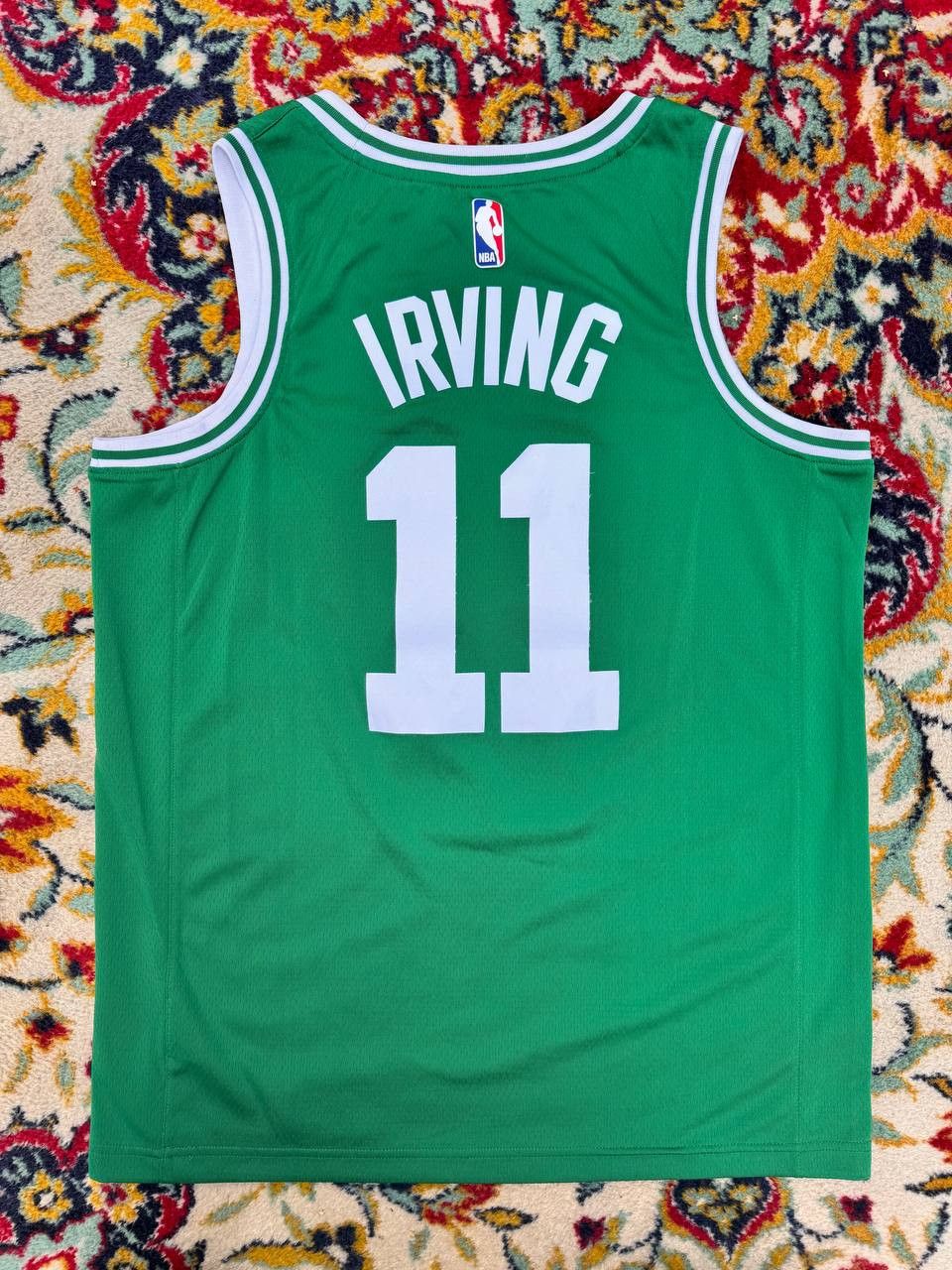 Nike 2017 GREEN BOSTON CELTICS NBA ICON TEAM JERSEY SIZE M Size US M / EU 48-50 / 2 - 2 Thumbnail