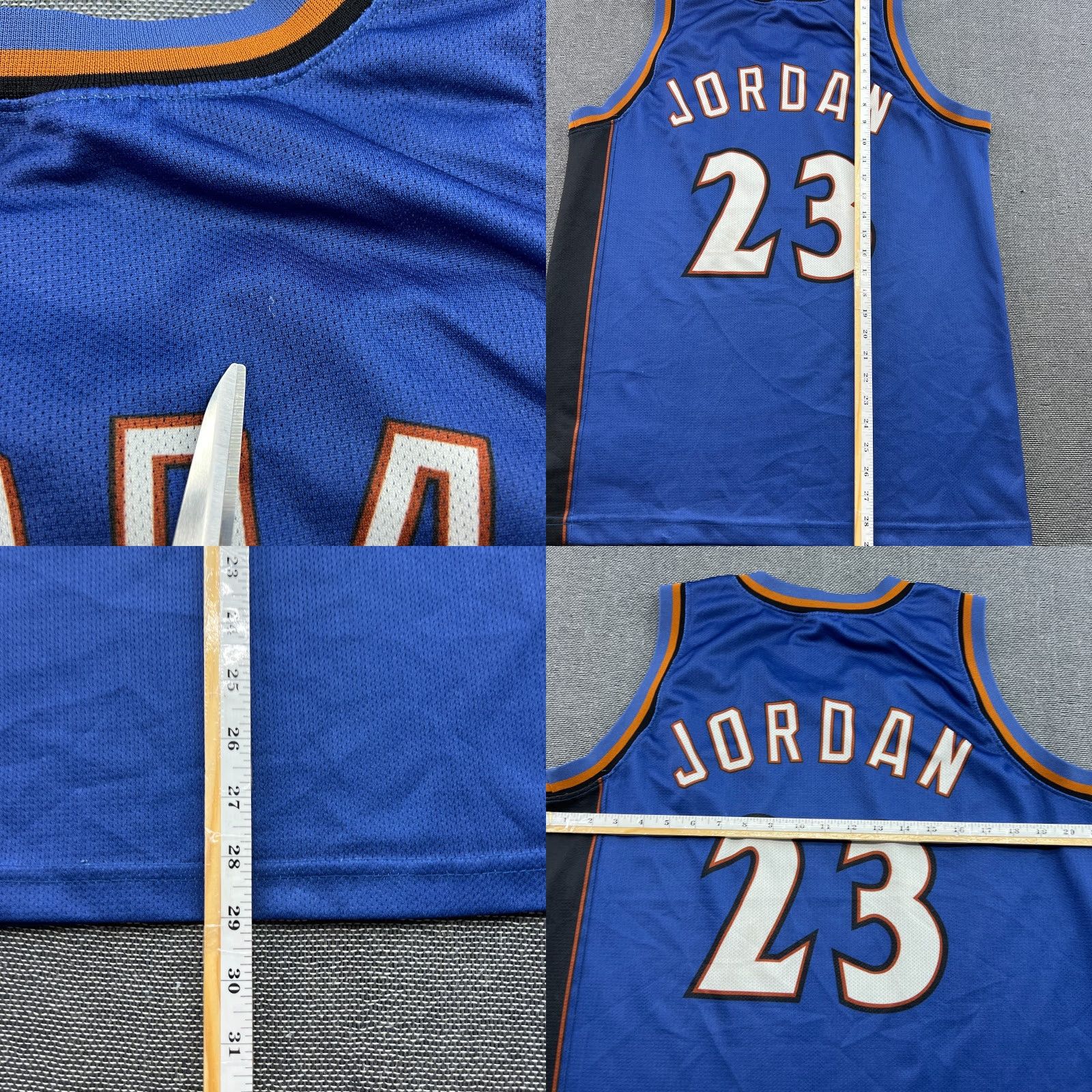 Champion Washington Wizards Michael Jordan Basketball Jersey Mens L Champion Blue NBA Tank Jersey Sports Size US L / EU 52-54 / 3 - 8 Thumbnail