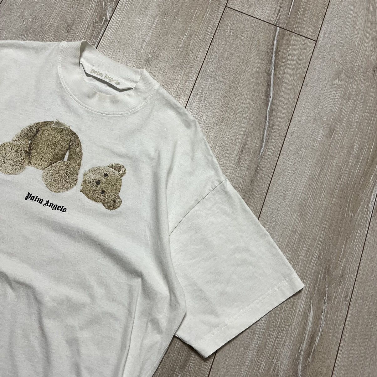 Palm Angels PALM ANGELS BEAR WHITE T-SHIRT Size US M / EU 48-50 / 2 - 3 Thumbnail