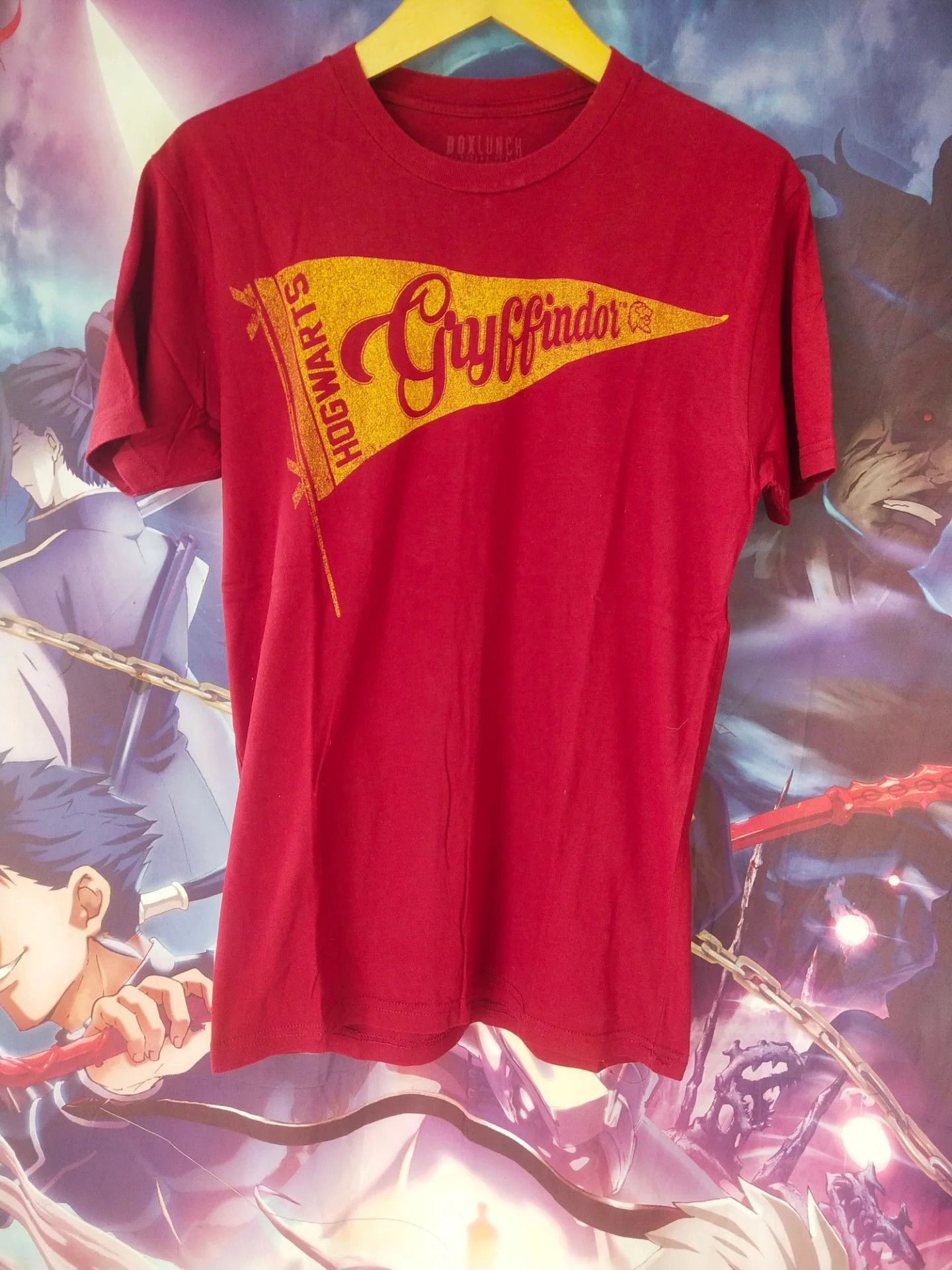 Vintage Harry Potter Gryffindor Flag Movie Tee Size US S / EU 44-46 / 1 - 1 Thumbnail