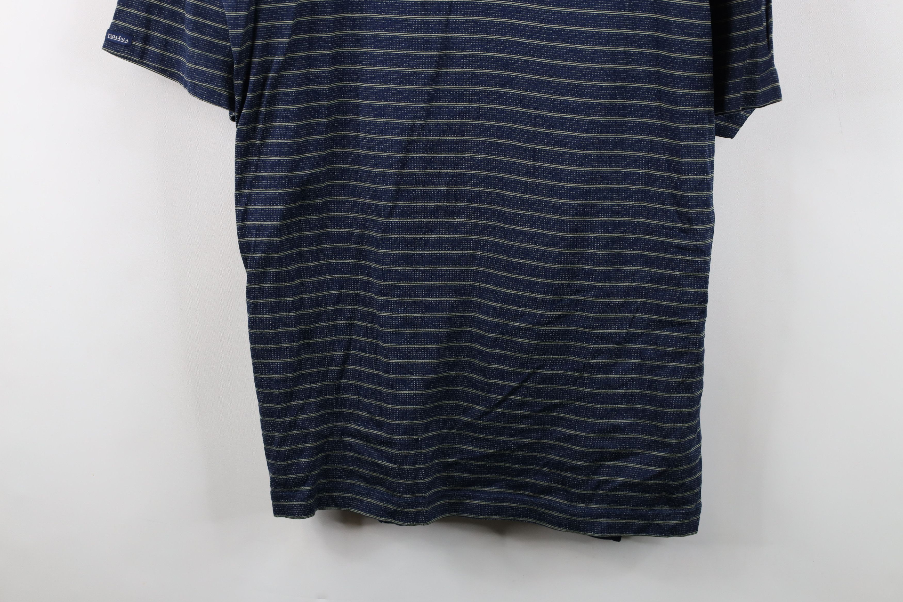 Vintage Vintage 90s Dame University Striped Collared Golf Polo Shirt Size US L / EU 52-54 / 3 - 3 Thumbnail