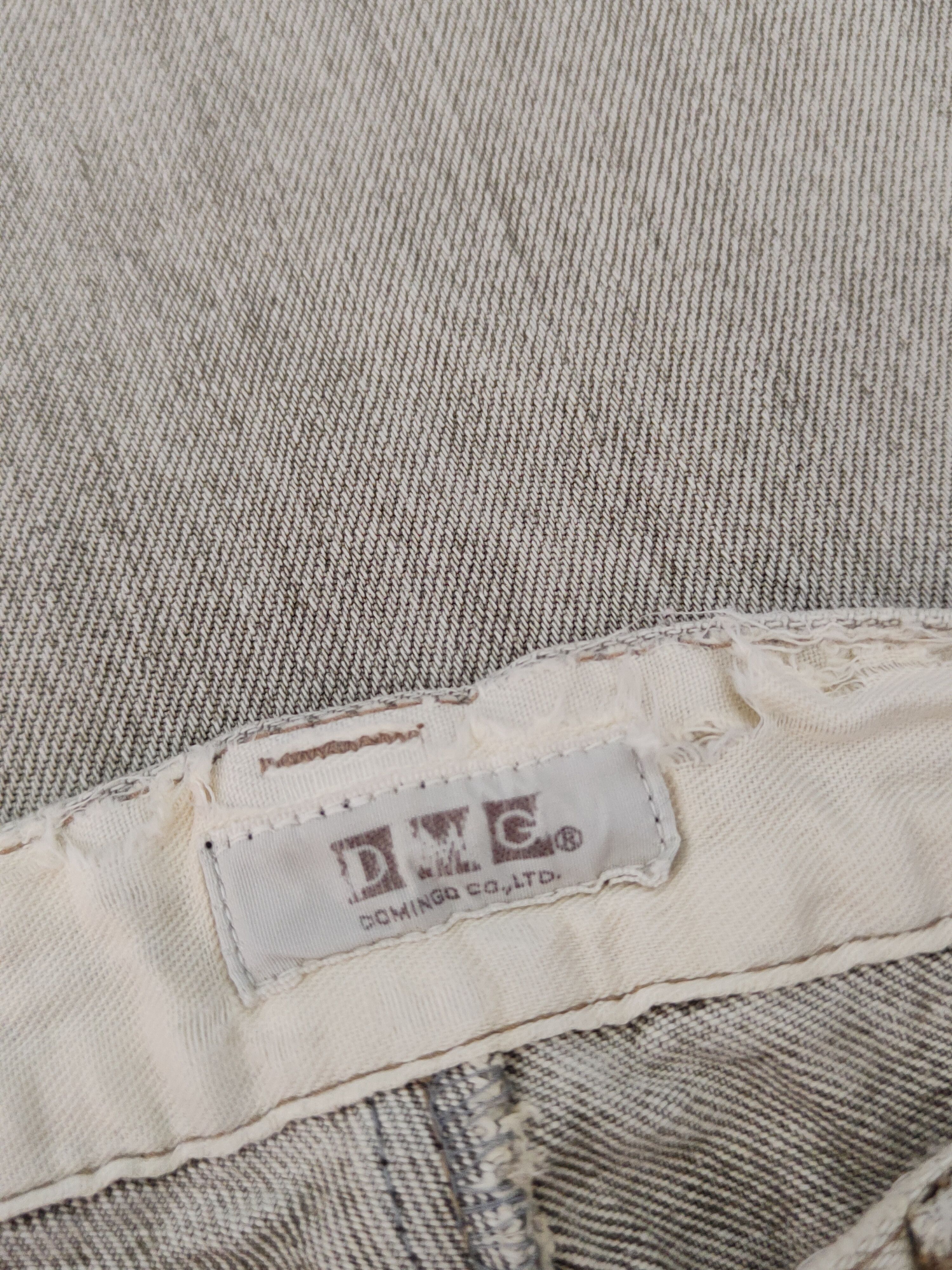 Japanese Brand Domingo faded Distressed Ripped vintage denim Jeans #S2217 Size US 30 / EU 46 - 12 Thumbnail