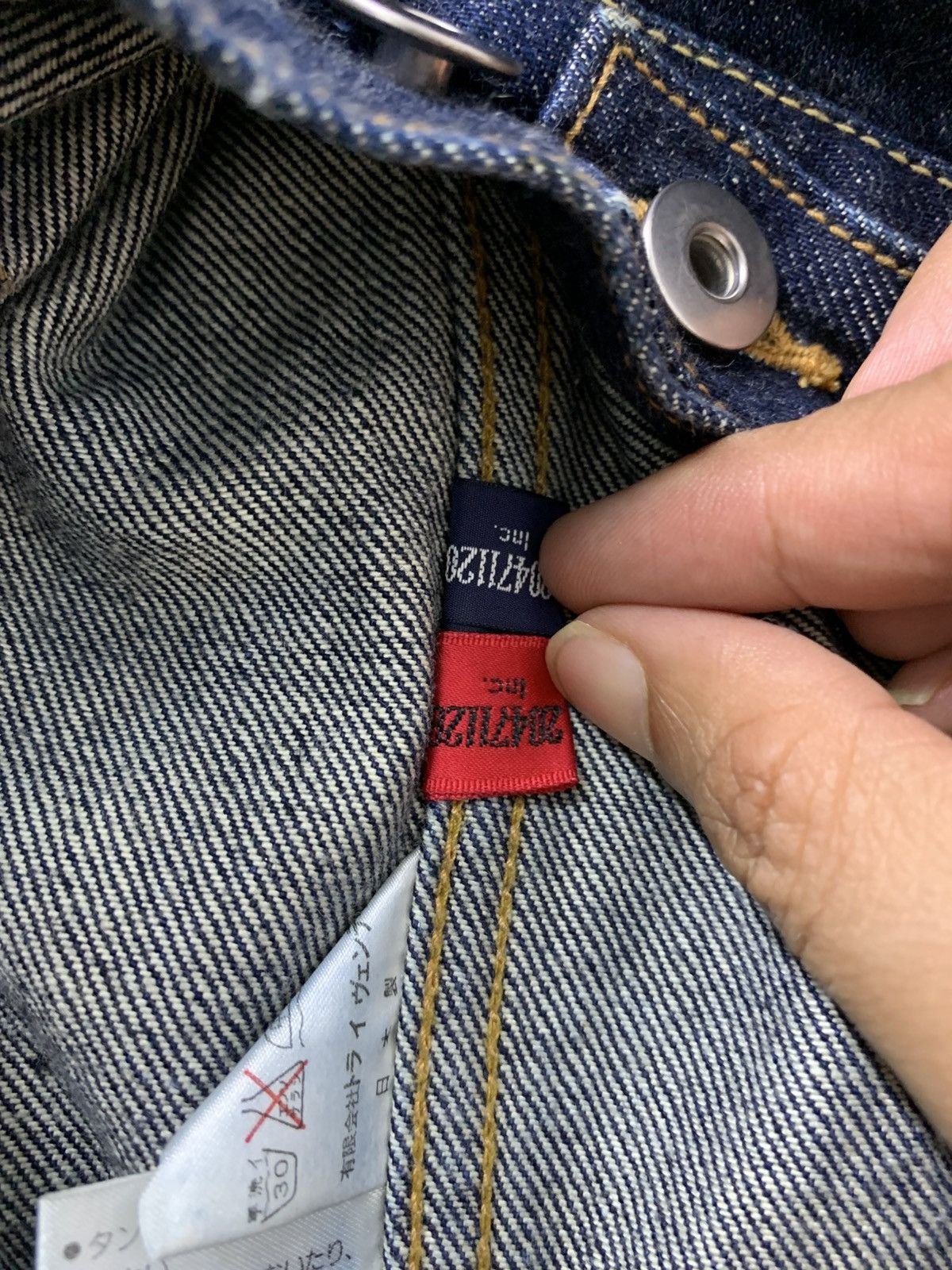 20471120 20471120 Double Sex Selvedge Denim Jacket Size US S / EU 44-46 / 1 - 12 Thumbnail