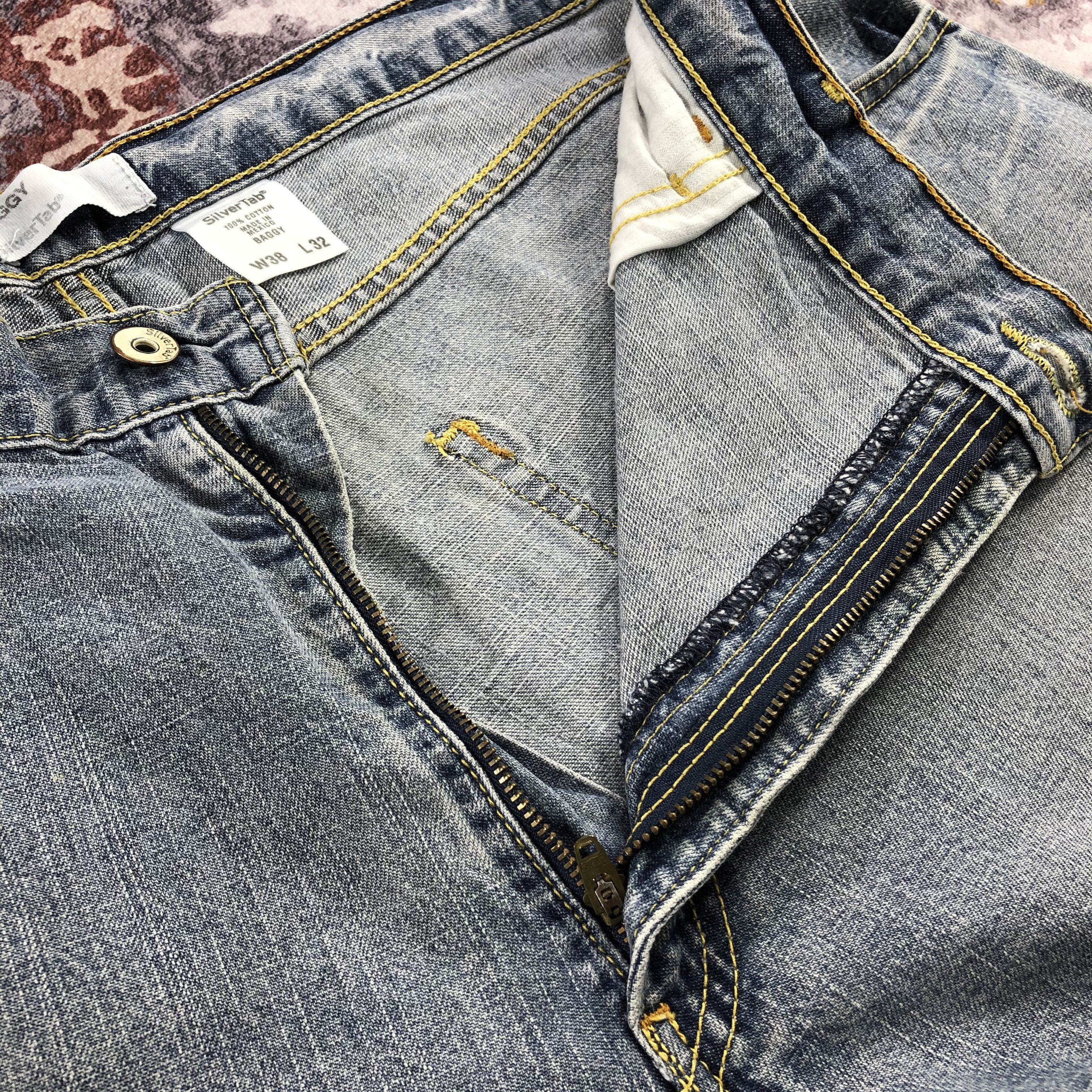 Levi's × Vintage Vintage Levis Silver Tab Baggy Jeans-JM2678 Size US 39 - 8 Thumbnail