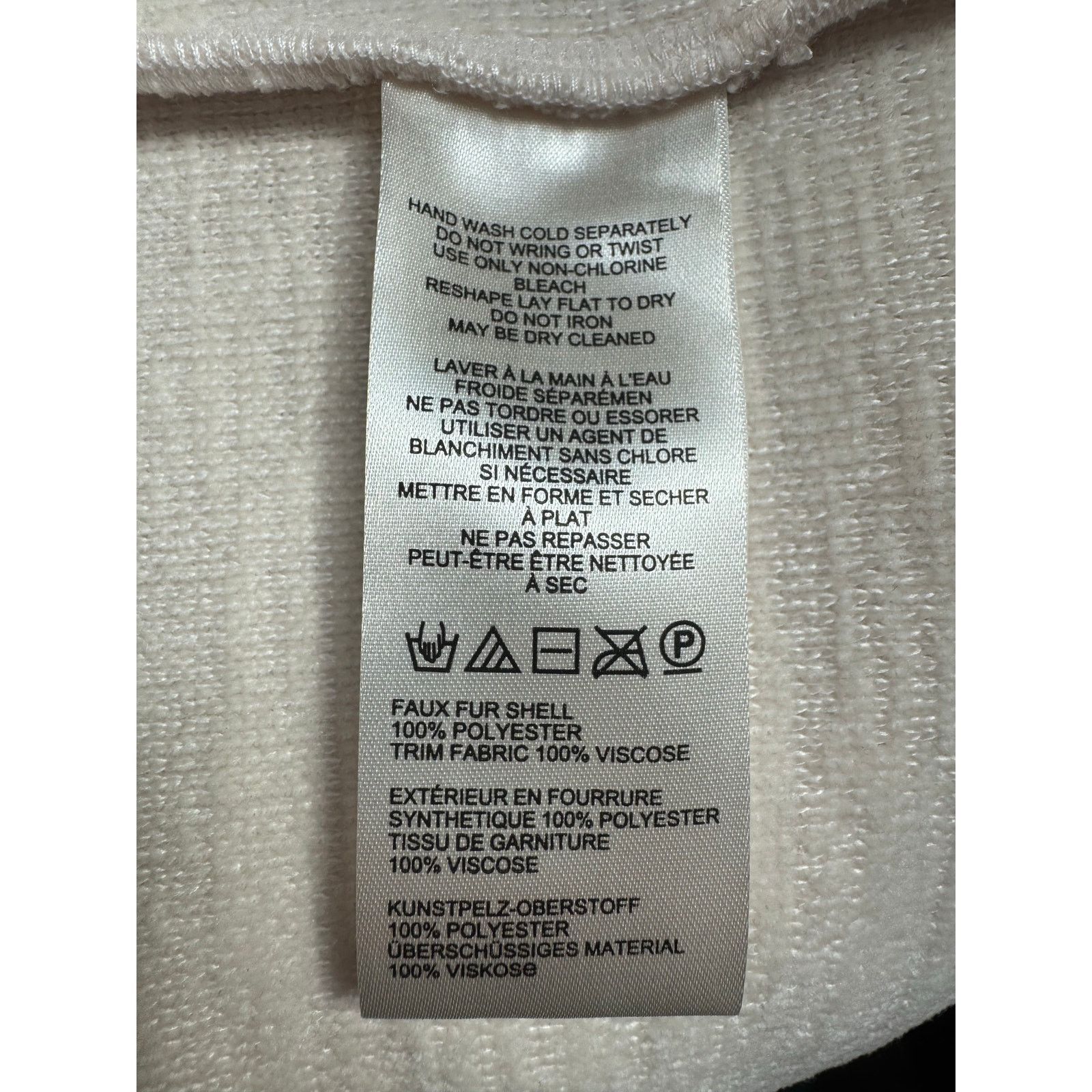 Free People Free People Cuddle Up Sherpa Poncho Vest XL Ivory Oversized Size XL / US 12-14 / IT 48-50 - 11 Thumbnail