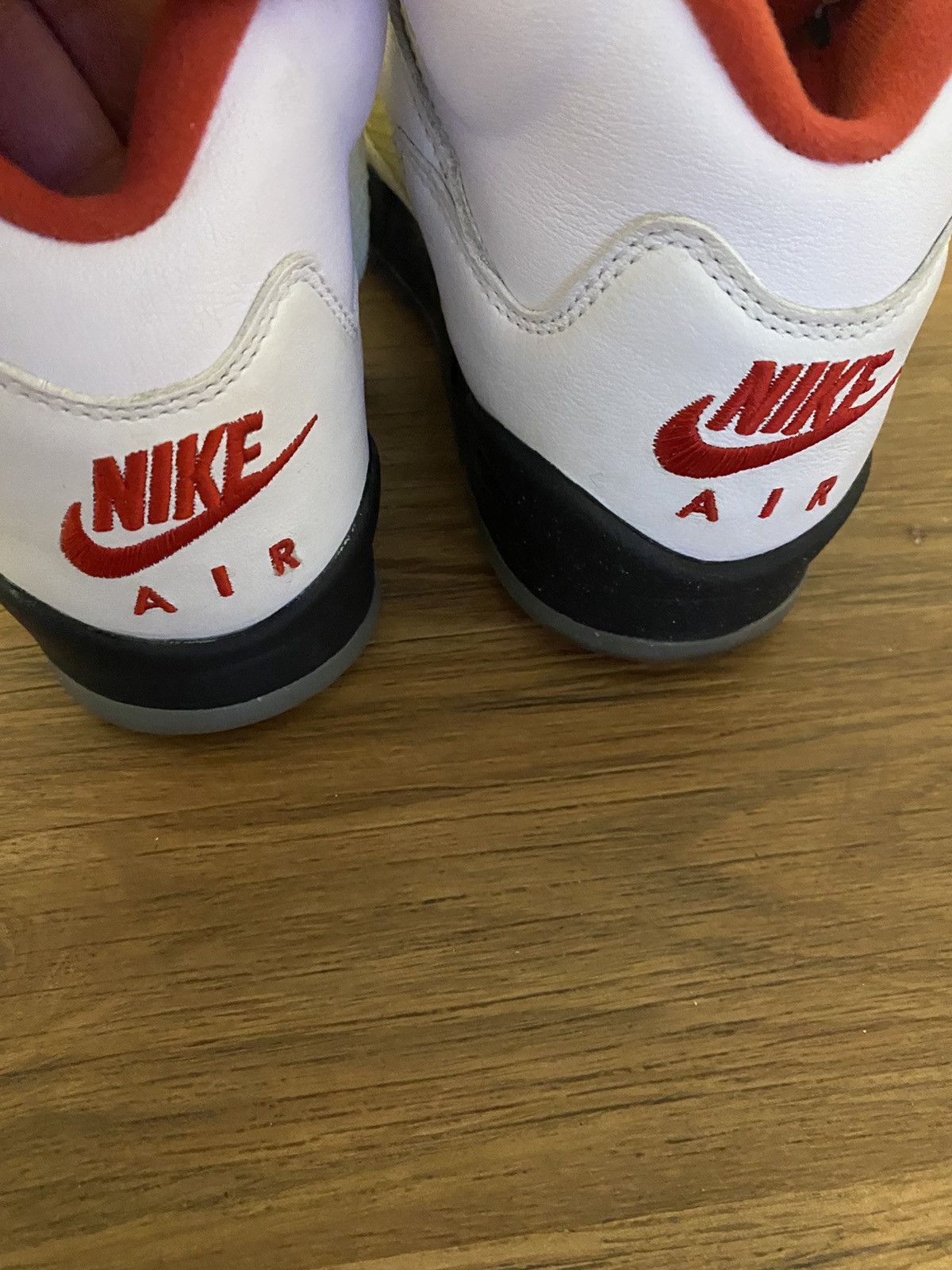 Jordan Brand × Nike Air Jordan 5 Retro 'Fire Red' 2020 - Size 4 Size US 5 / EU 37 - 16 Thumbnail
