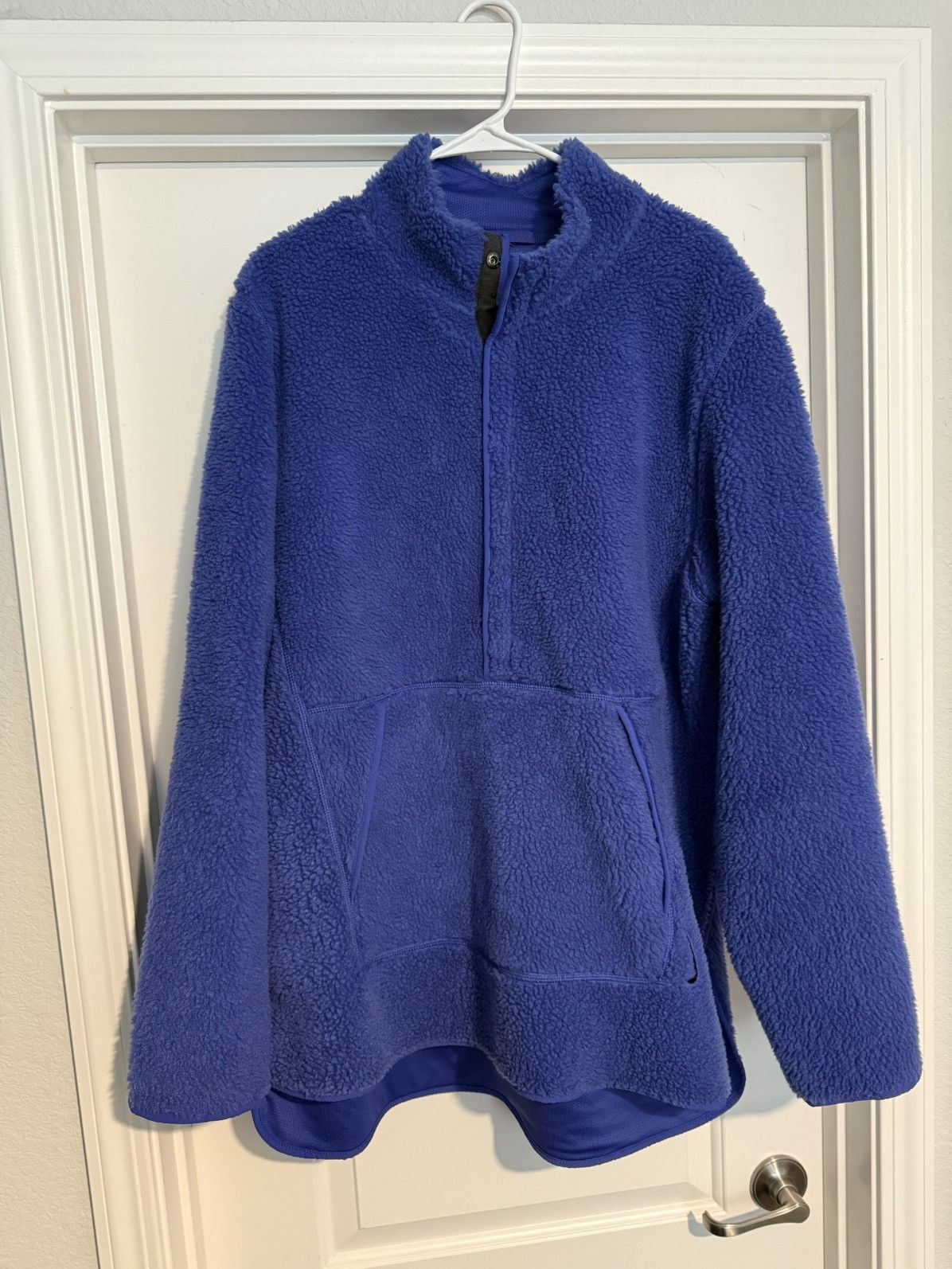 Nike Nike Yoga Sherpa Fleece Oversized Pullover Size US L / EU 52-54 / 3 - 1 Thumbnail