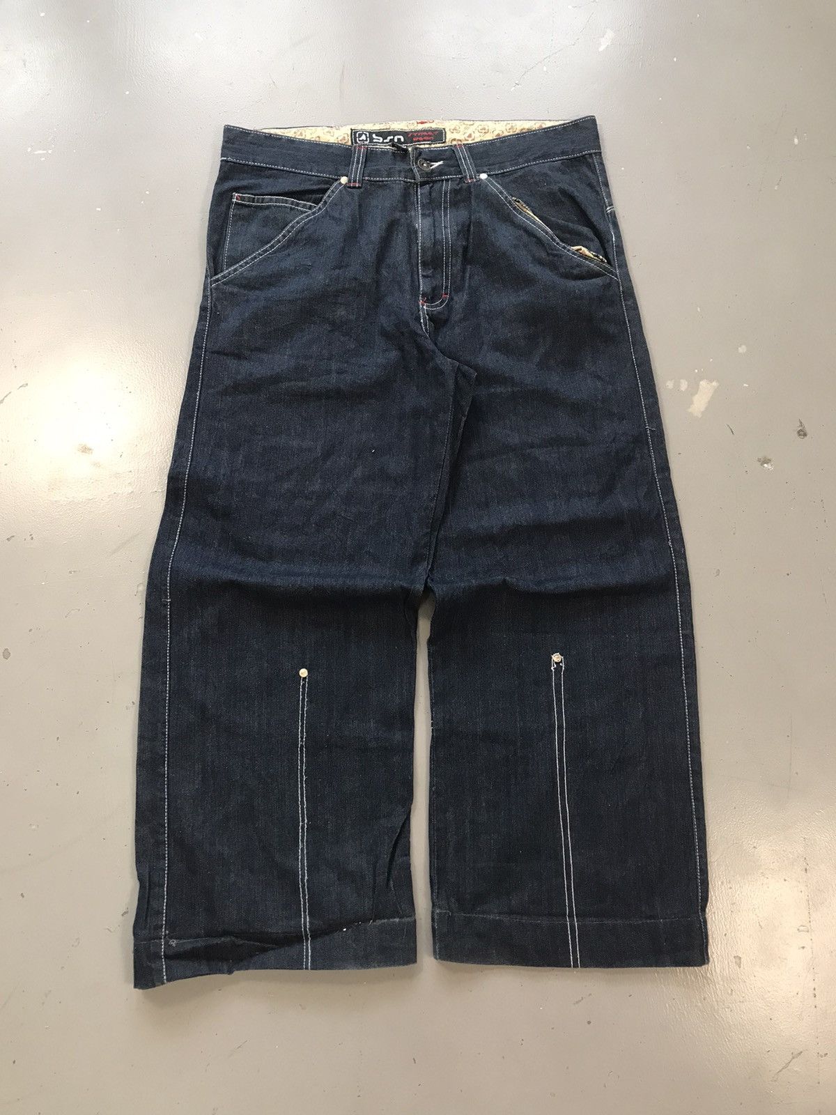 JNCO × Southpole × Vintage Vintage BRN street wear straight fit denim pant Size US 38 / EU 54 - 1 Thumbnail
