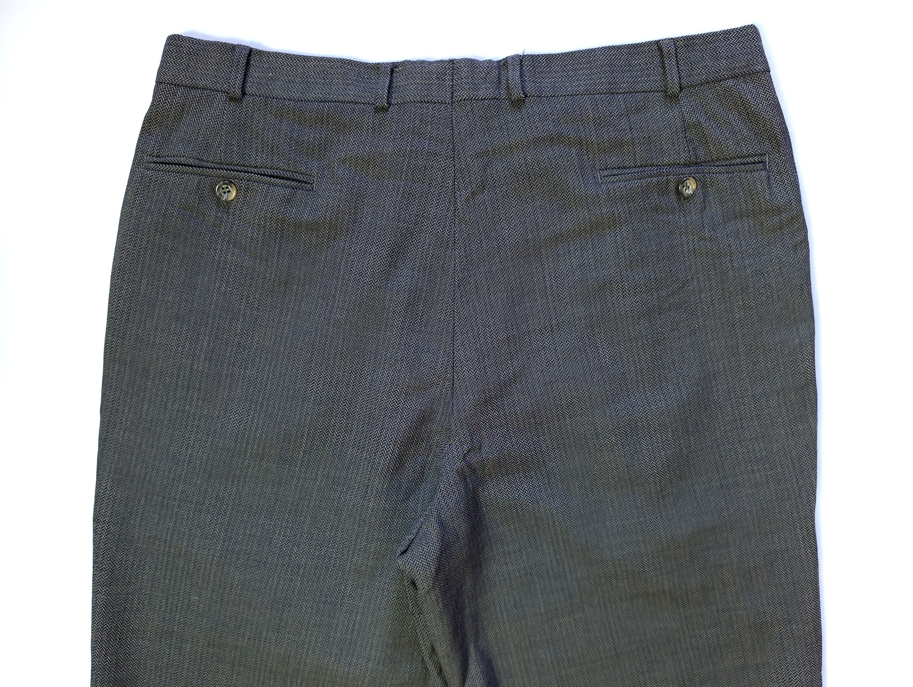 Yves Saint Laurent Yves Saint Laurent Vintage Casual Wool Pants Size US 36 / EU 52 - 7 Thumbnail