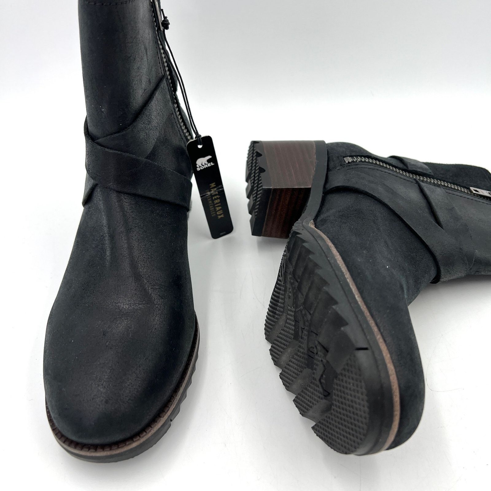 SOREL Sorel Cate Ankle Boots Black Waterproof Black NL3709 Size US 6.5 / EU 39-40 - 5 Thumbnail