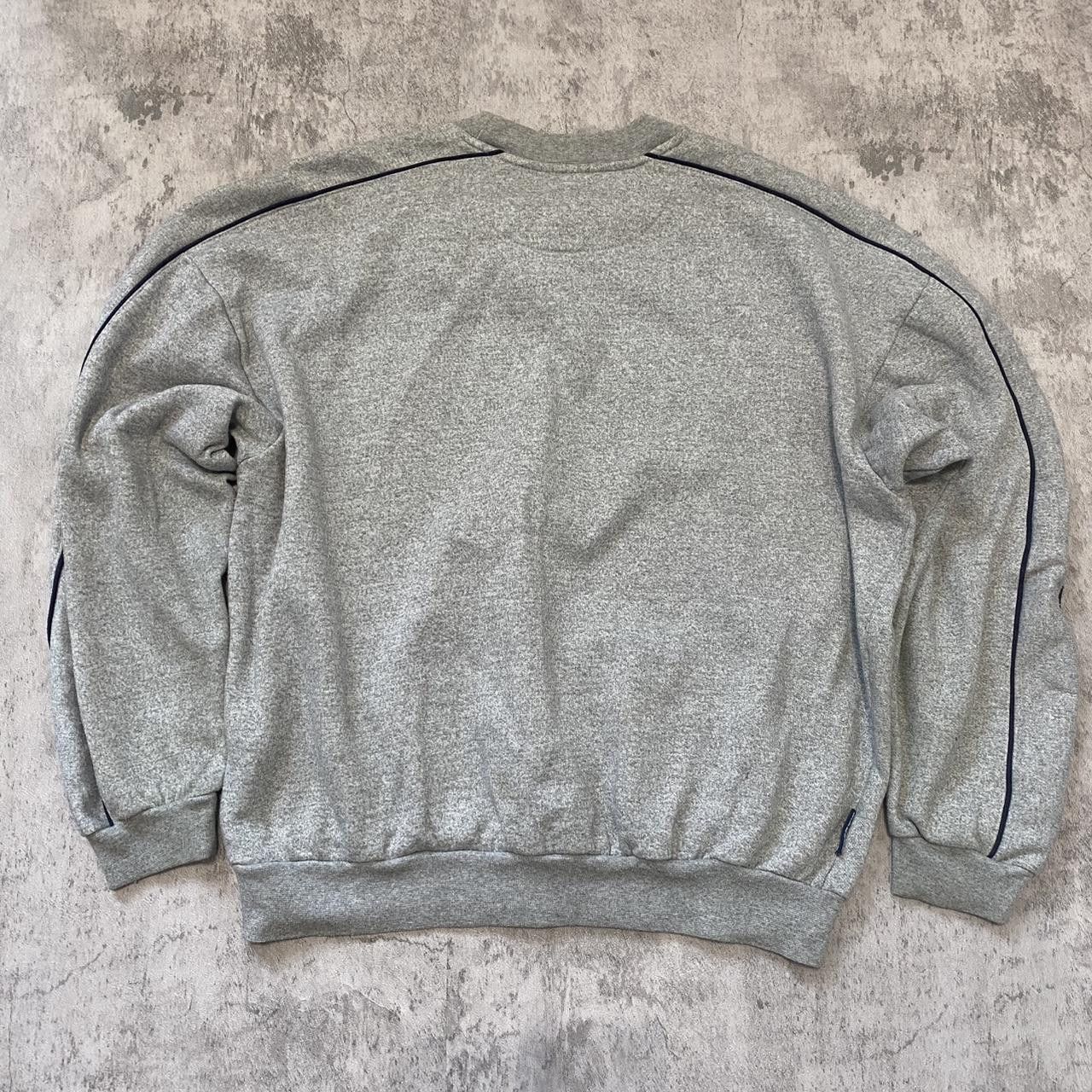 Diadora 90s Vintage Grey Diadora sweatshirt with Size US L / EU 52-54 / 3 - 2 Thumbnail