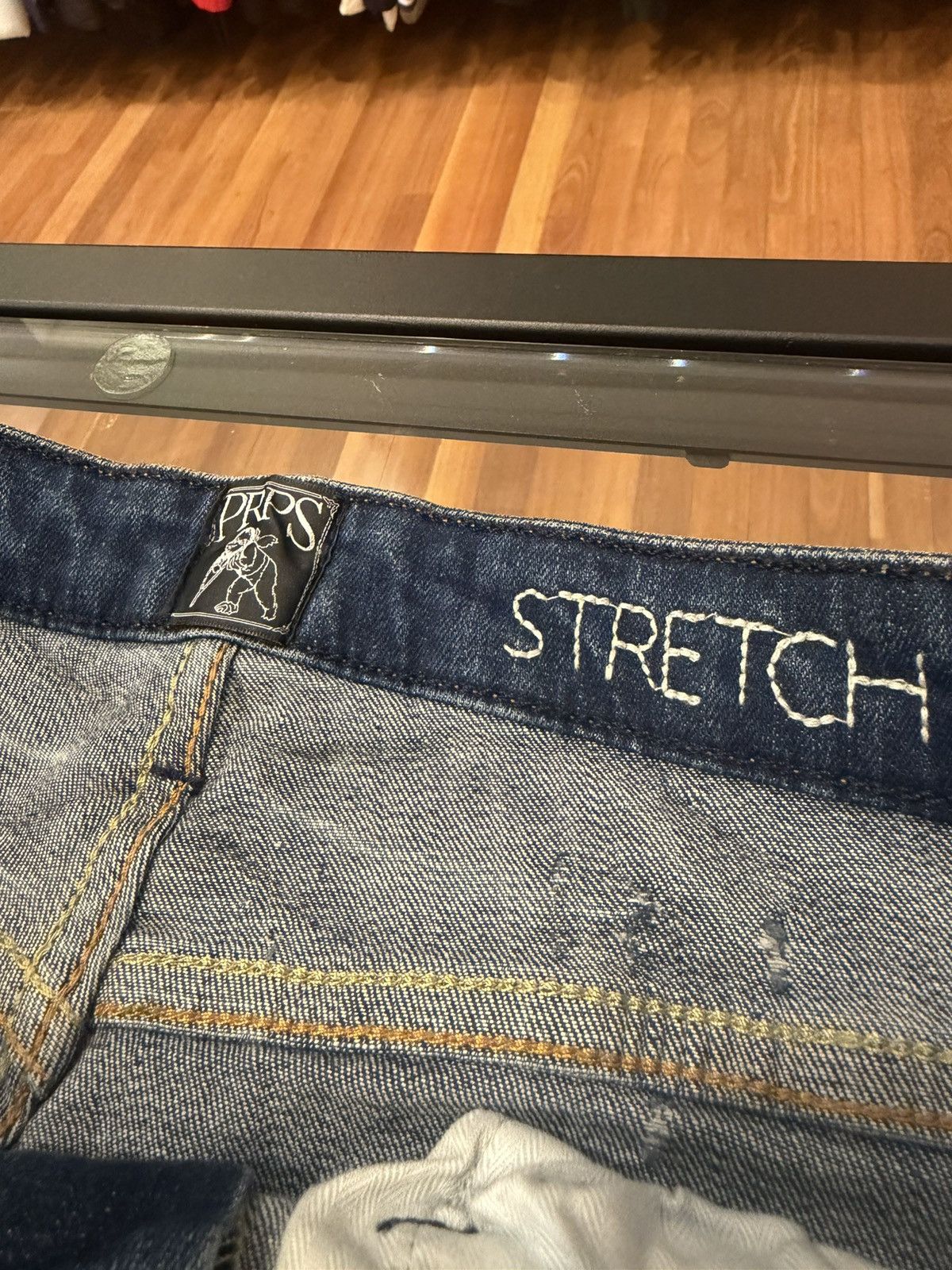 Prps PRPS Patchwork Barracuda Selvadge Denim Jeans Size US 32 / EU 48 - 3 Thumbnail