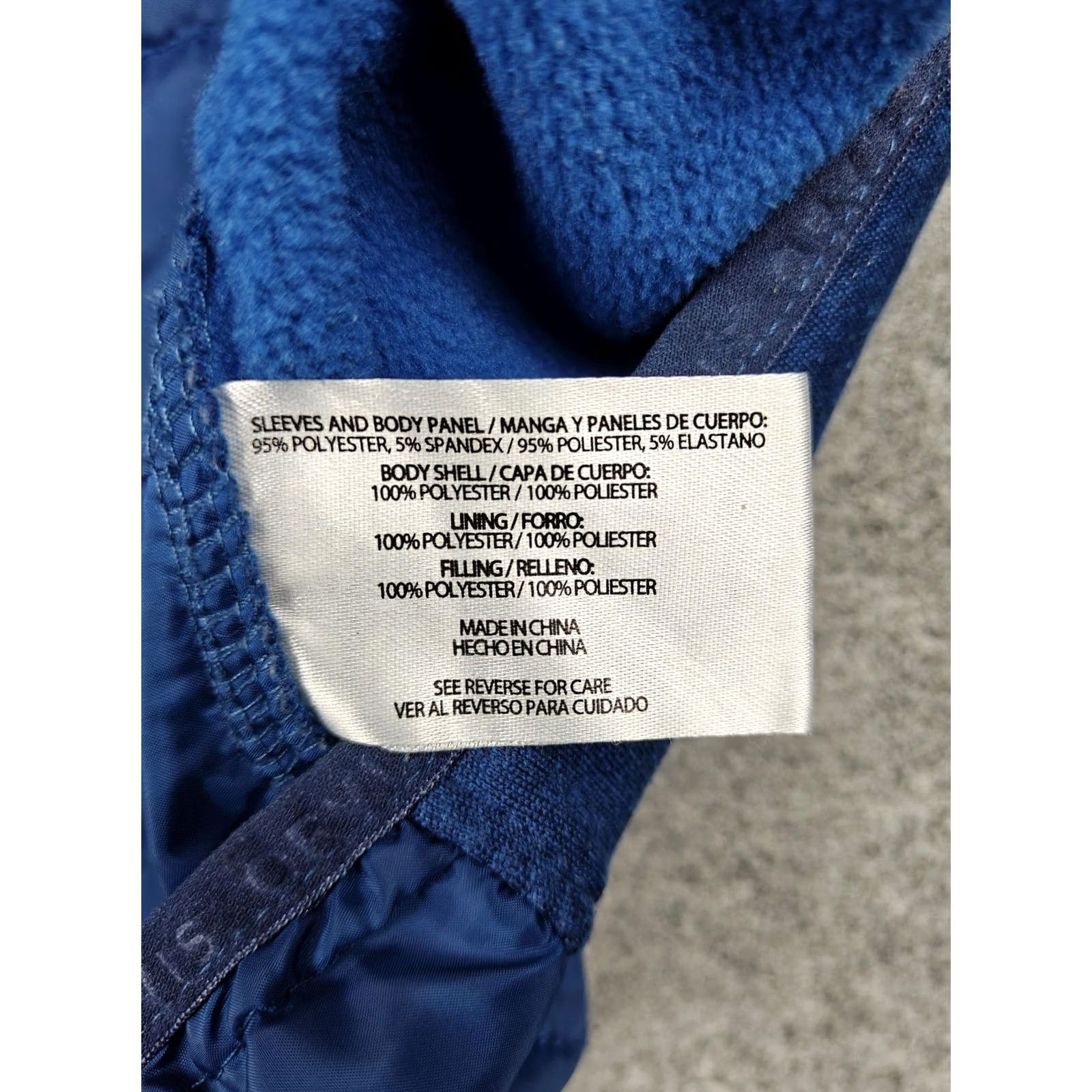 Orvis Orvis Jacket Mens 2XL Blue Quilted Fleece Full Zip Insulated Stretch Pockets Size US XXL / EU 58 / 5 - 5 Thumbnail