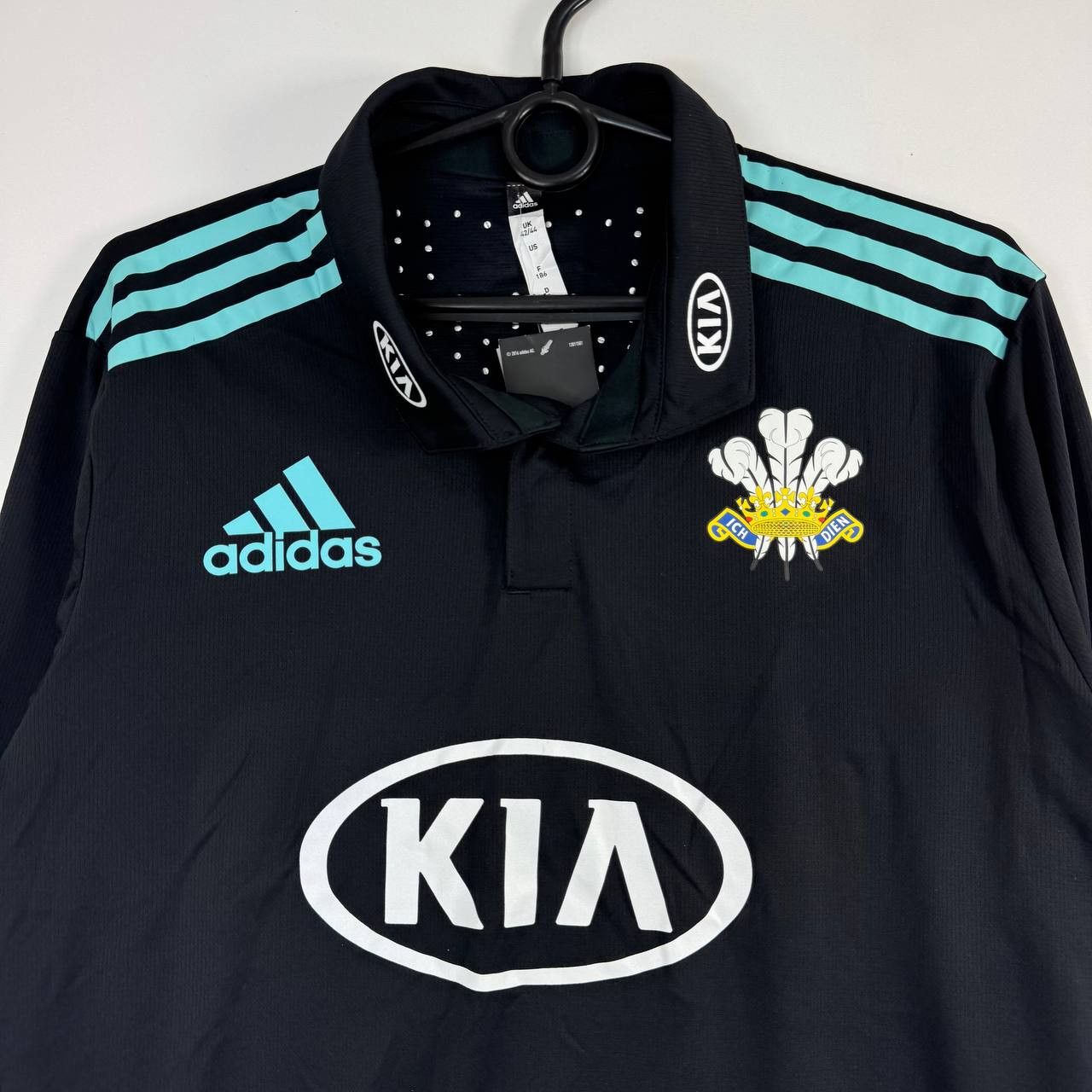 Adidas NEW Wales Rugby Training Top Adidas KIA BS1853 Mens Size L Size US L / EU 52-54 / 3 - 2 Thumbnail