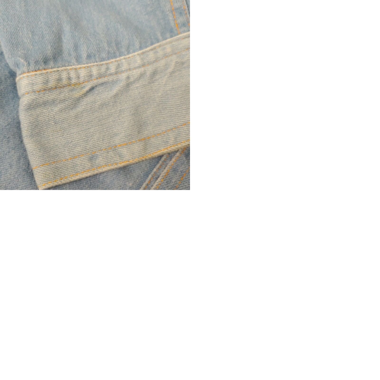 Denime VINTAGE Dude Washouts Denim Jacket Men M Western Ranch Wear Blue Size US 31 - 9 Thumbnail