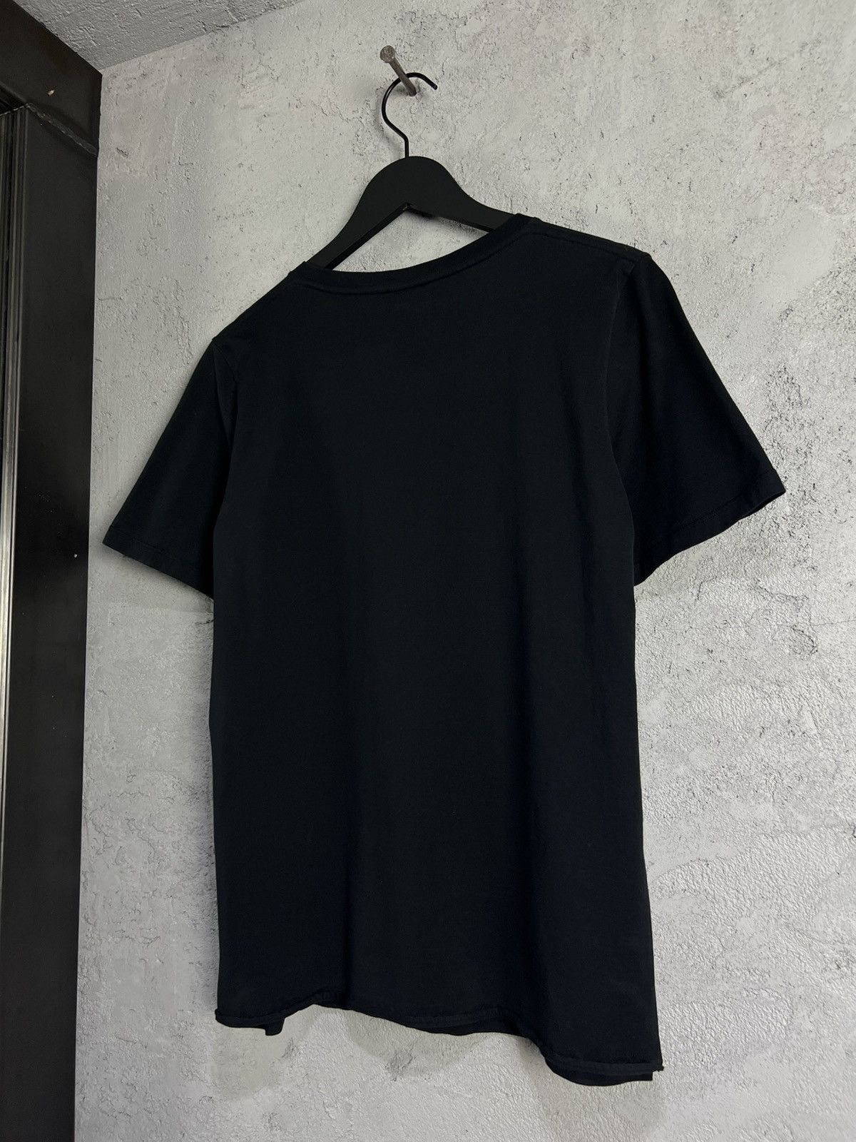 Saint Laurent Paris Saint Laurent black logo-print t-shirt L Size L / US 10 / IT 46 - 6 Thumbnail