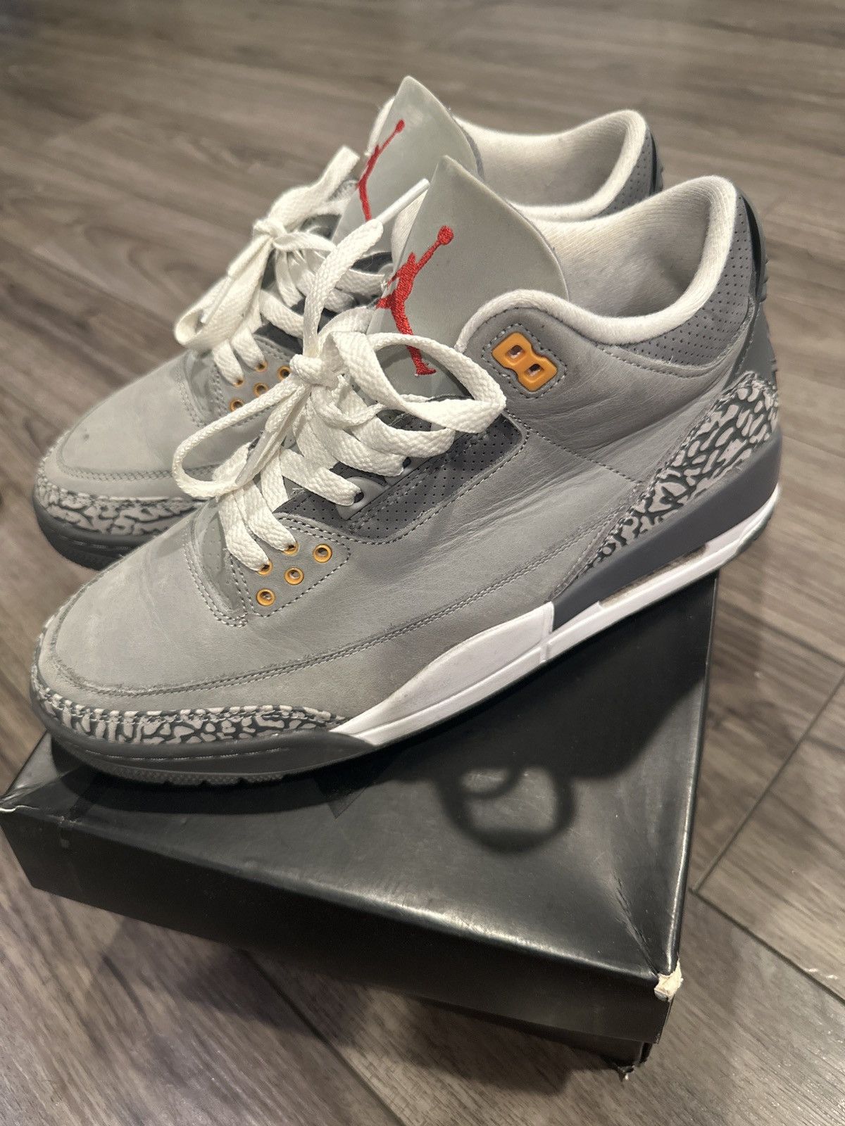 Jordan Brand Air Jordan 3 ‘Cool Grey’ Size US 9.5 / EU 42-43 - 6 Thumbnail