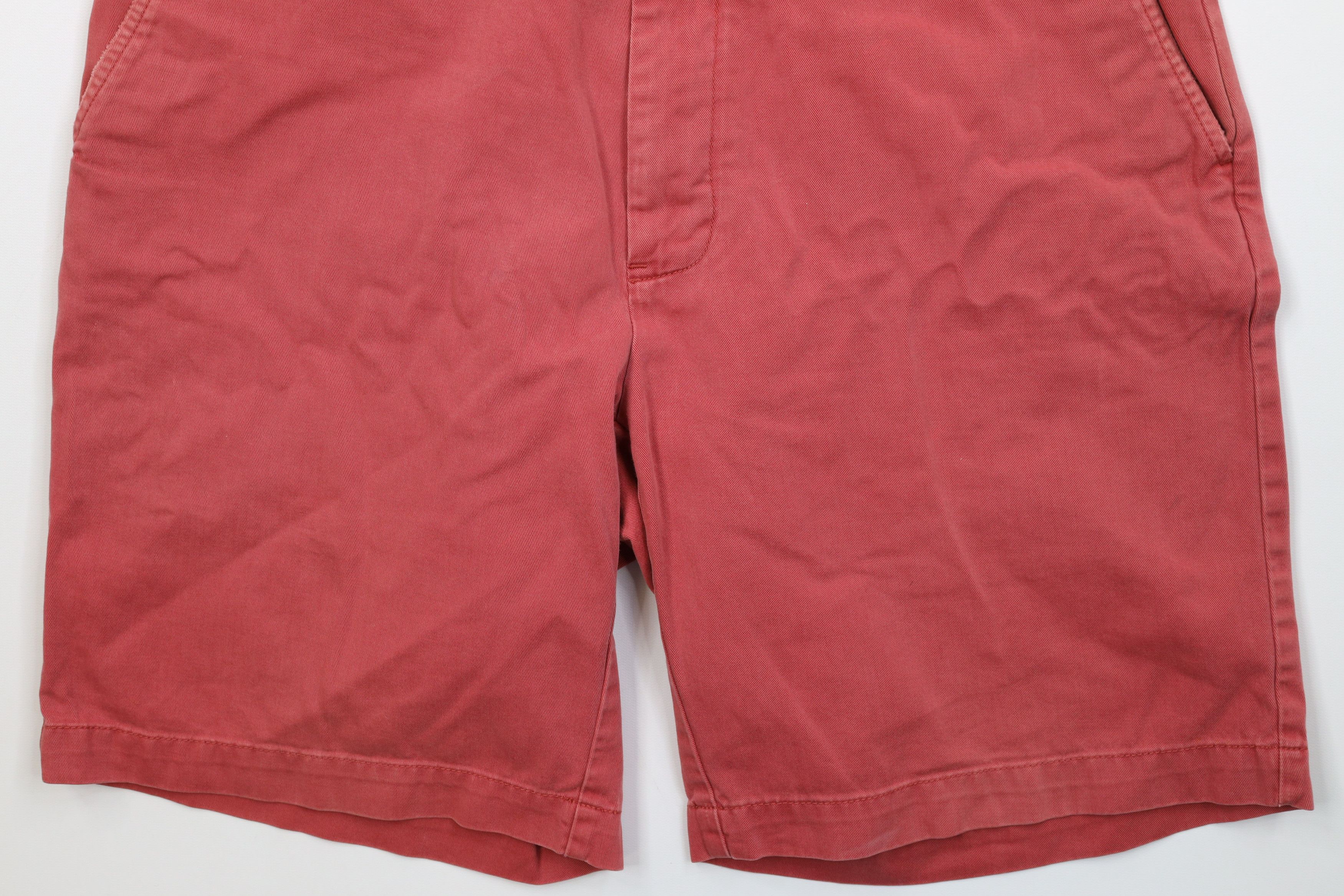 Ralph Lauren Vintage 90s Ralph Lauren Above Knee Chino Golf Shorts Red Size US 34 / EU 50 - 4 Thumbnail