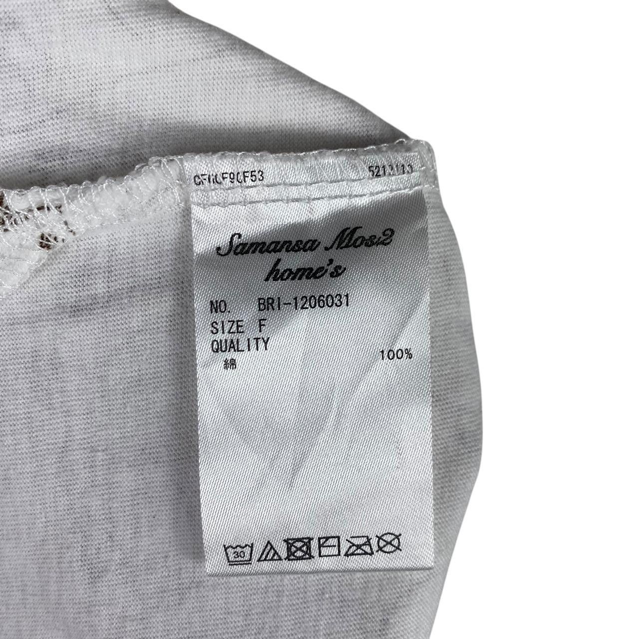 Other MOOMIN SNUFKIN x SAMANSA MOS2 Collection AOP Tee Shirt Top Size L / US 10 / IT 46 - 4 Thumbnail