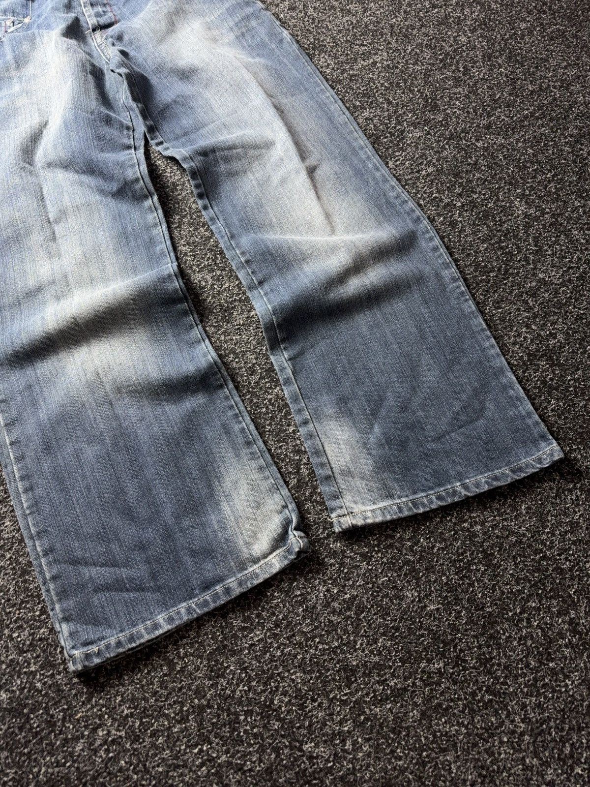 Le Coq Sportif Vintage Retro 00s Le Coq Sportif Straight Jeans Y2K Denim Size US 31 - 5 Thumbnail