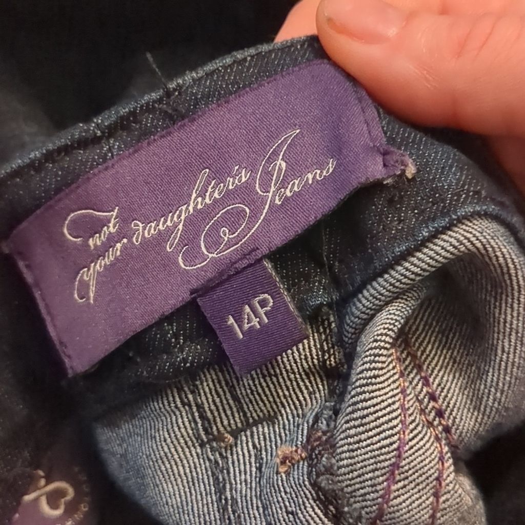 NYDJ Not your daughter's jeans size 14P Size 36" / US 14 / IT 50 - 3 Thumbnail