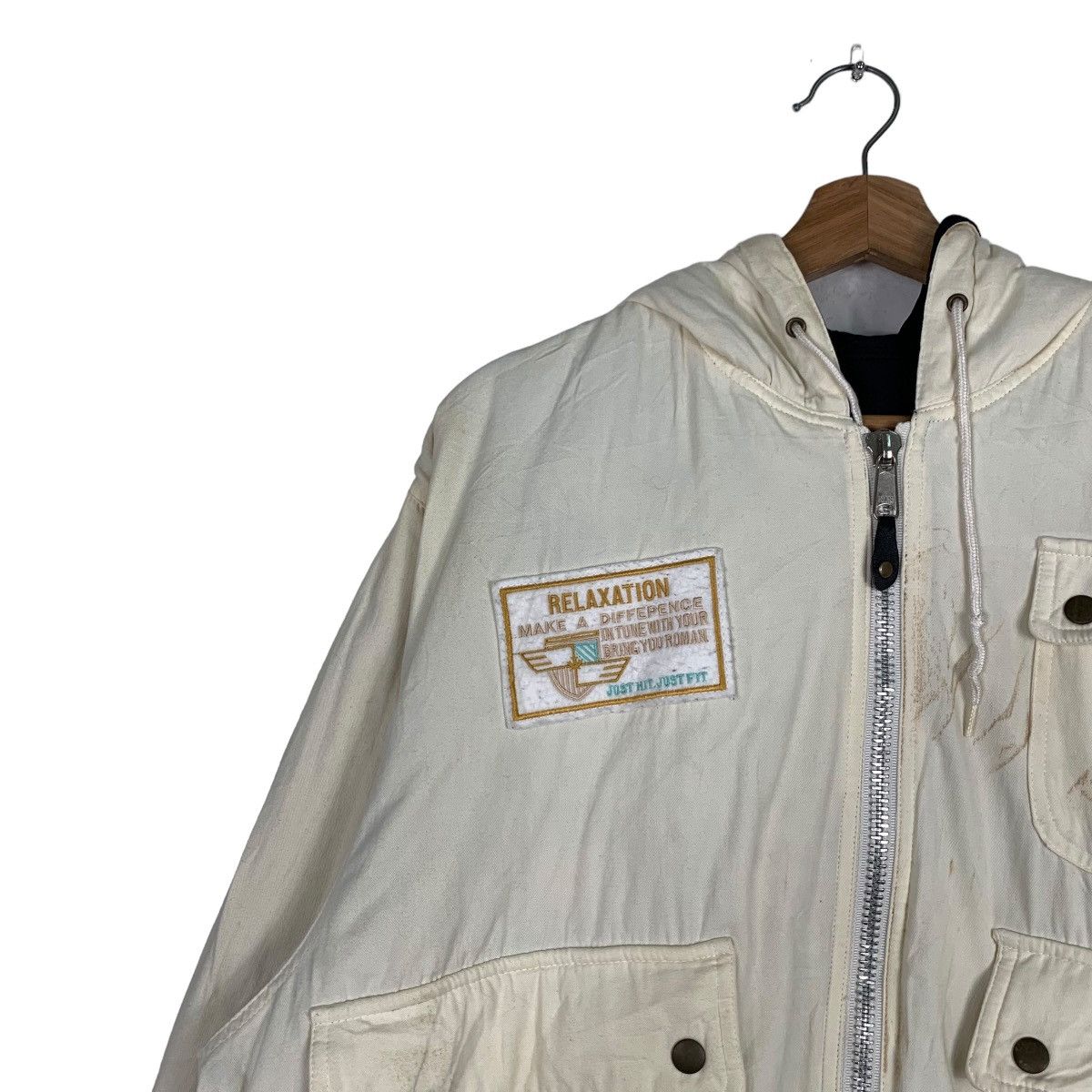 Japanese Brand World Club Big Logo Reversible Hoodie Jacket #0260-C12 Size US L / EU 52-54 / 3 - 7 Thumbnail
