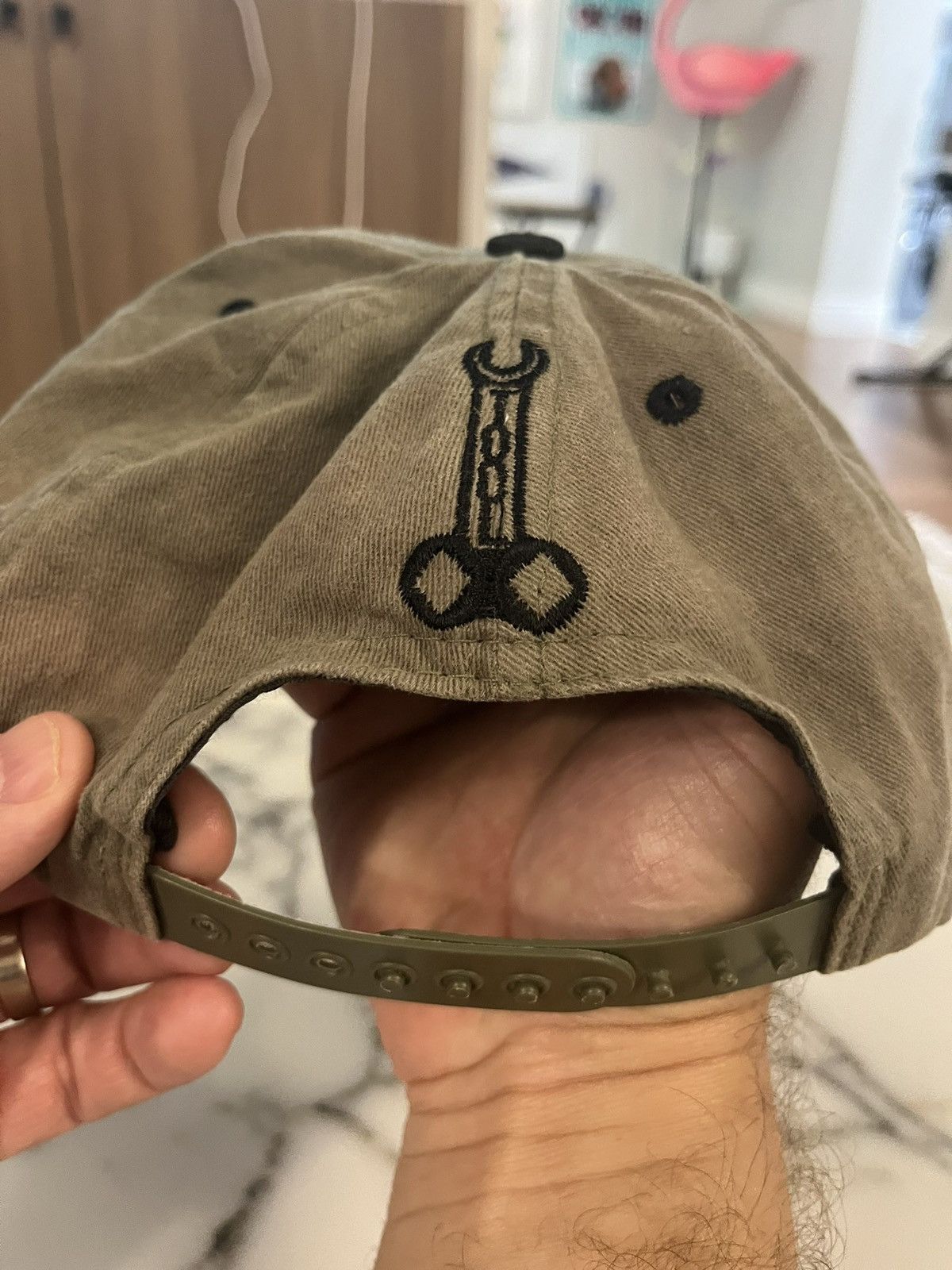 Vintage RARE! 1993 Tool Band Wrench Logo Vintage HAT Undertow Tour Size ONE SIZE - 2 Thumbnail