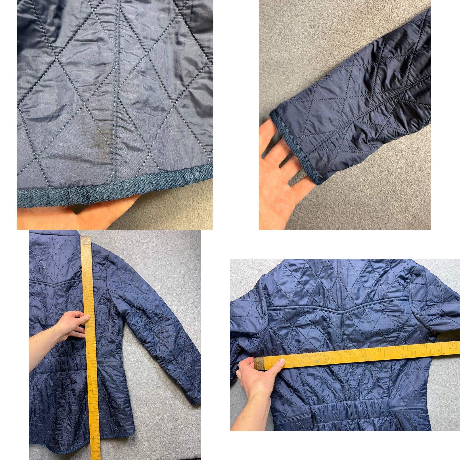 Barbour Barbour Quilted Jacket size 8 Blue Womens US Size M / US 6-8 / IT 42-44 - 11 Thumbnail