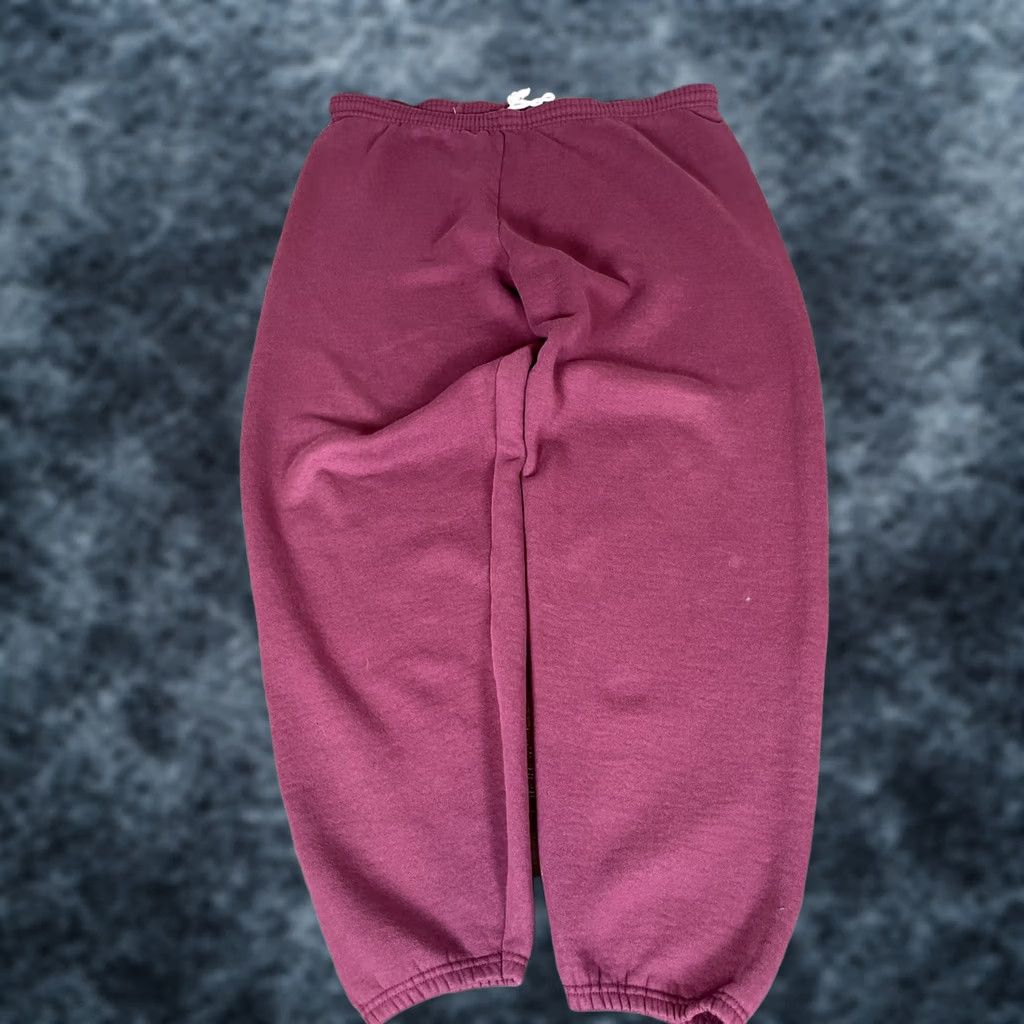 Lee VINTAGE Lee Sweatpants Pants XLT Red 90s Mens Baggy Cotton Activewear Mens Y2K Size US 35 - 1 Thumbnail