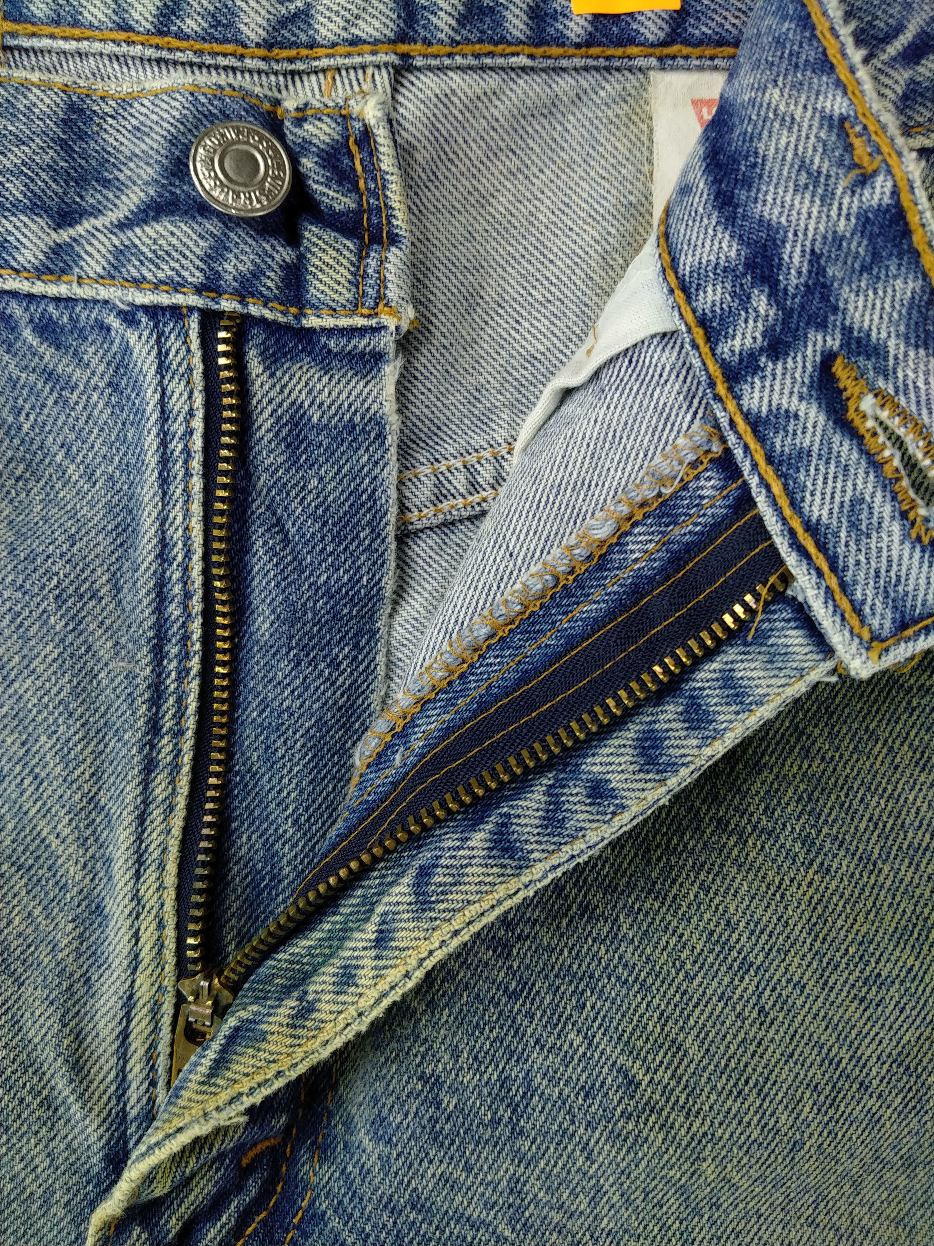 Levi's 90s Dirty Blue Vintage Levi's USA 505 32x29.5 Denim -JN874 Size US 32 / EU 48 - 6 Thumbnail