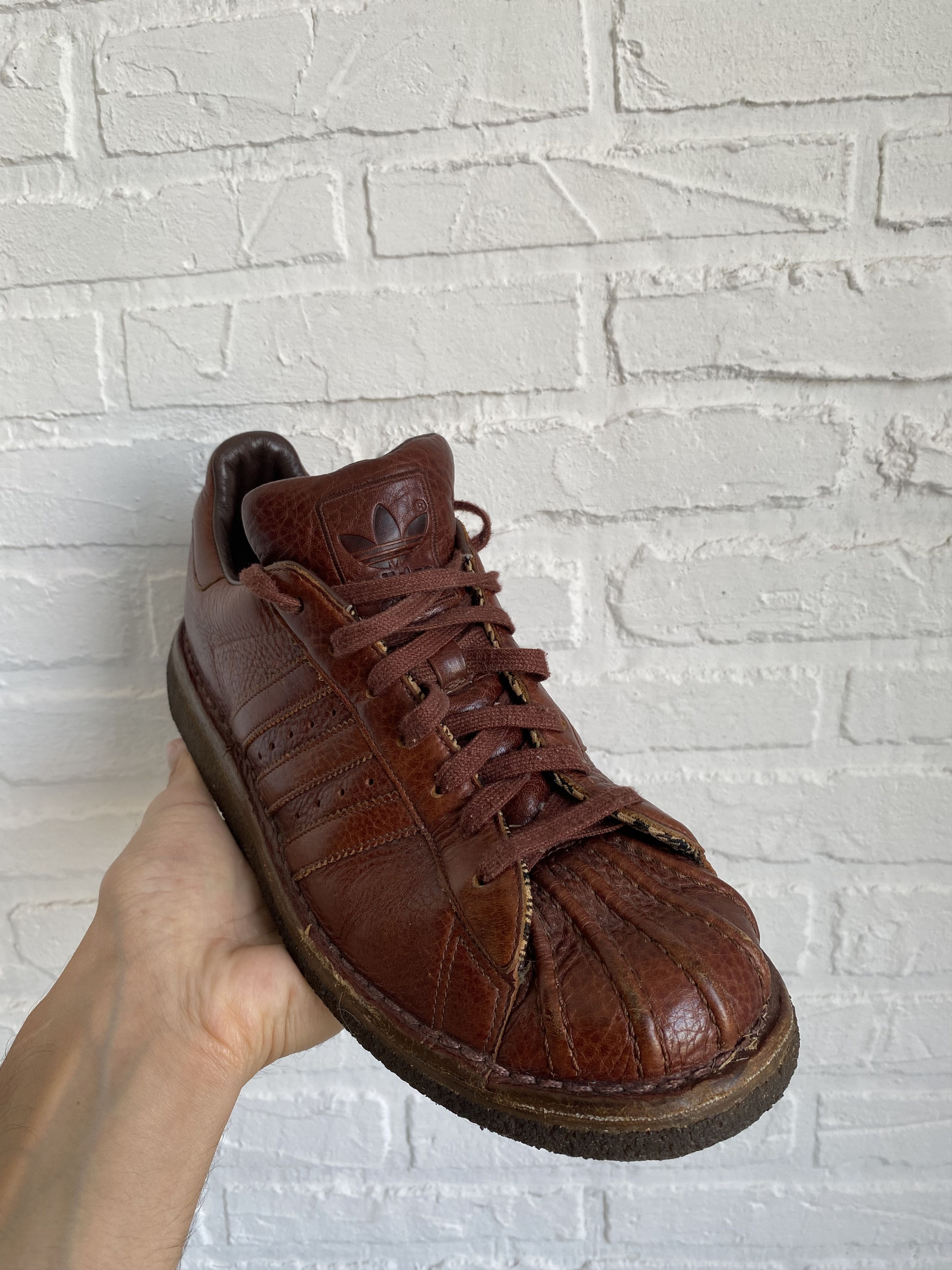 Adidas × Japanese Brand Vintage 2002 adidas originals 383355 SUPER STAR LX Size US 9 / EU 42 - 3 Thumbnail