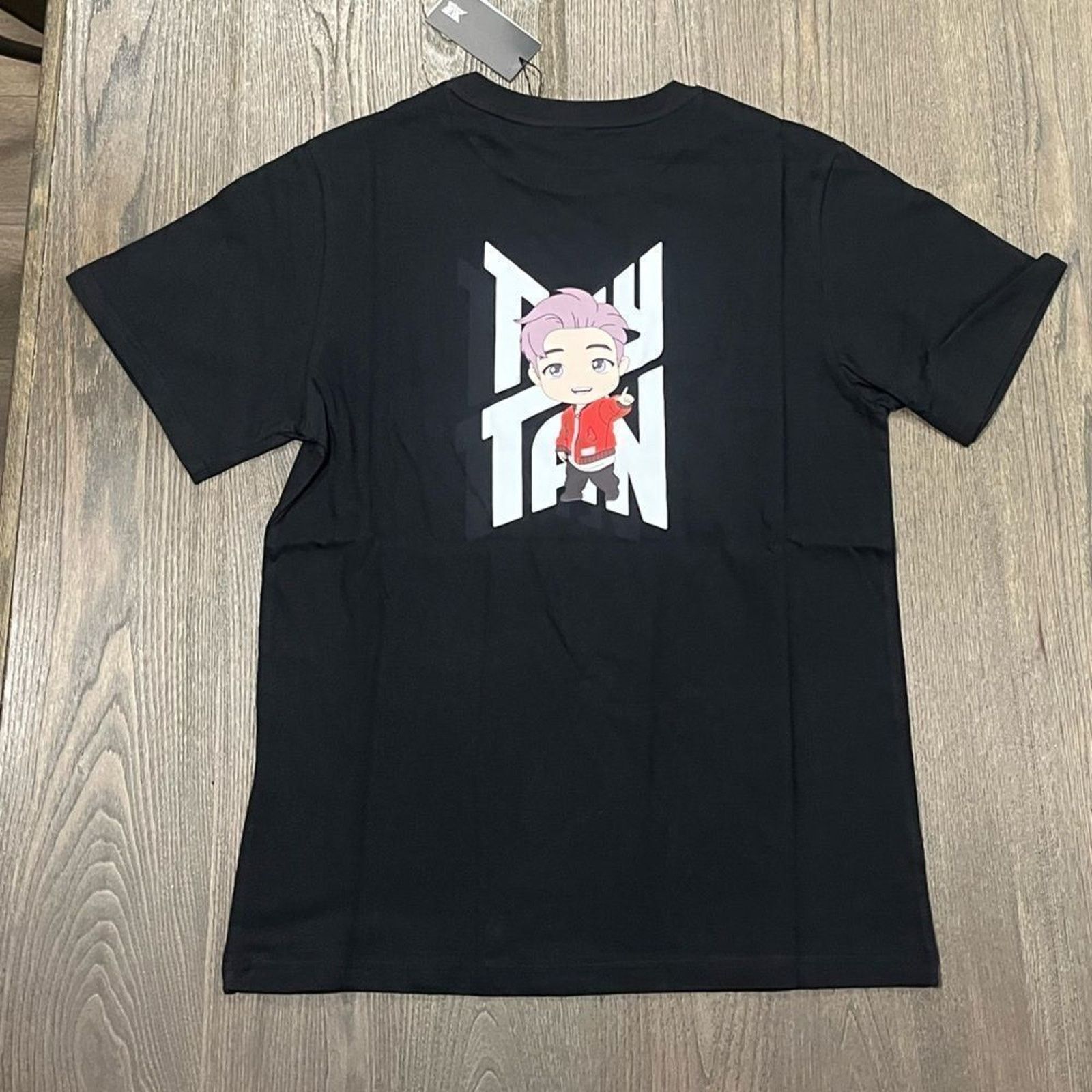 Vintage NWT BTS TinyTan RM Character T-Shirt Black Size L Size US L / EU 52-54 / 3 - 4 Thumbnail