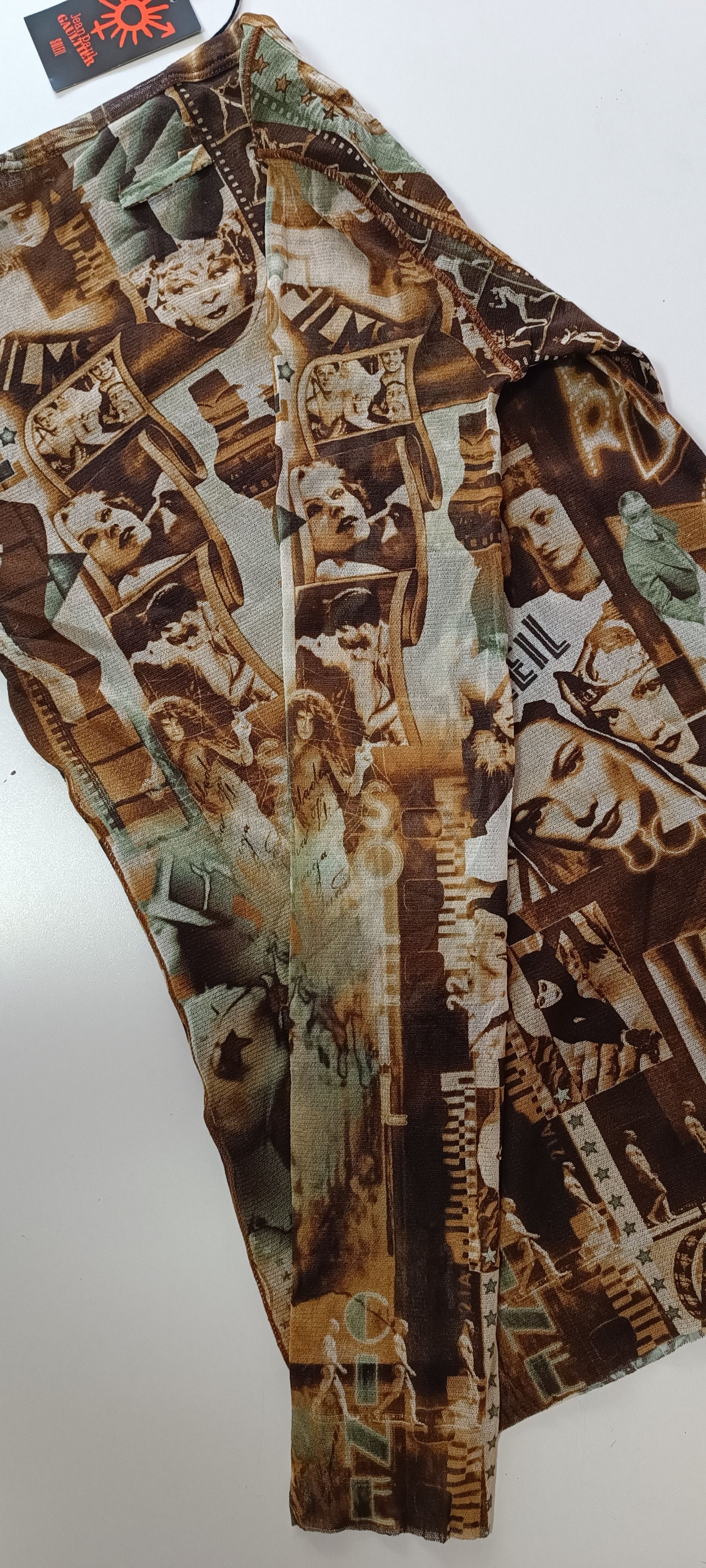 Jean Paul Gaultier Faces mesh top Size M / US 6-8 / IT 42-44 - 15 Thumbnail