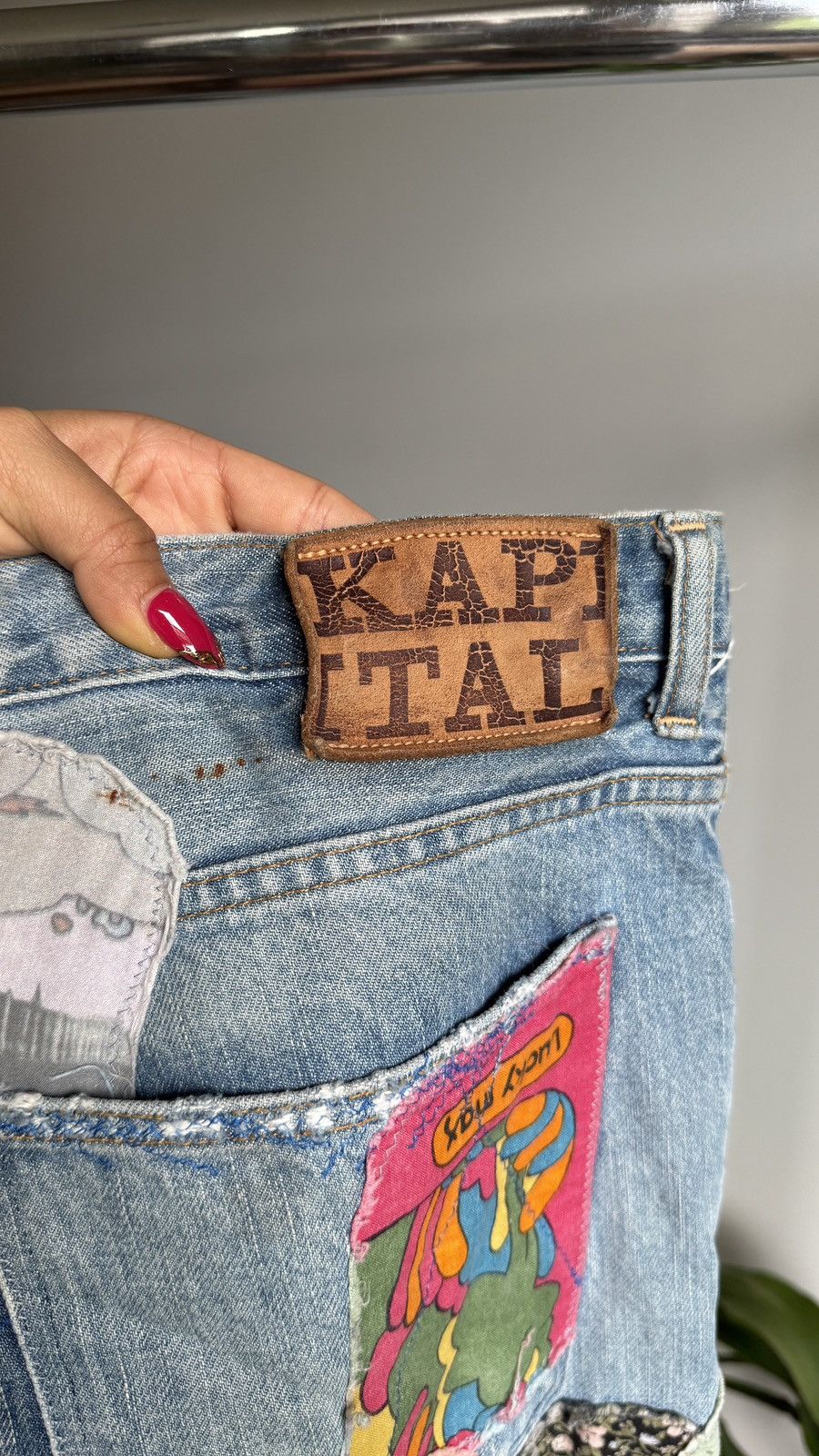 Kapital Kapital Patchwork Embroidered Denim Size US 38 / EU 54 - 13 Thumbnail