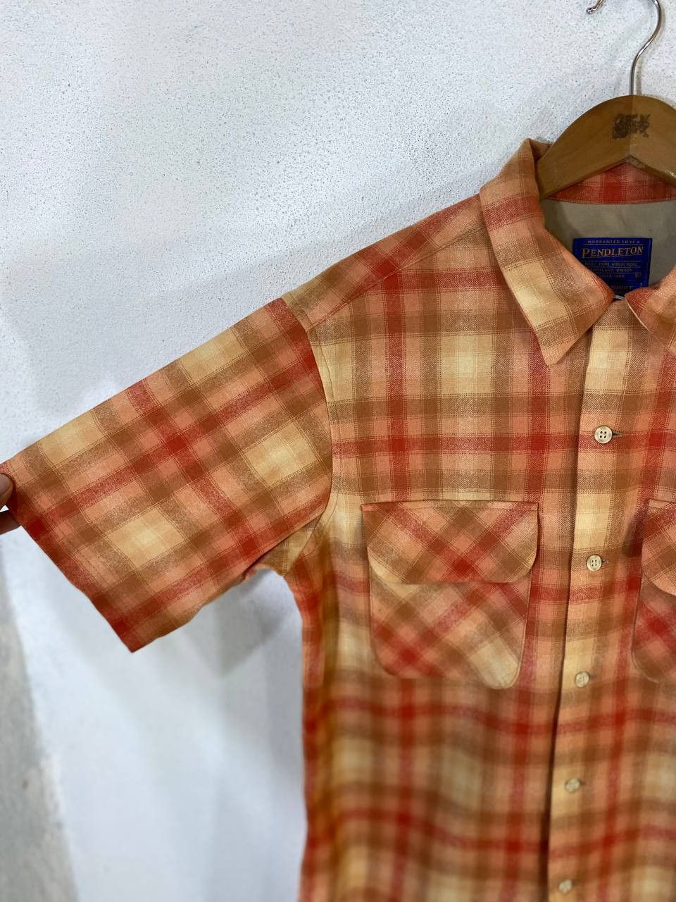 Pendleton vintage pendleton wool shadow plaid shirt nice design Size US M / EU 48-50 / 2 - 4 Thumbnail