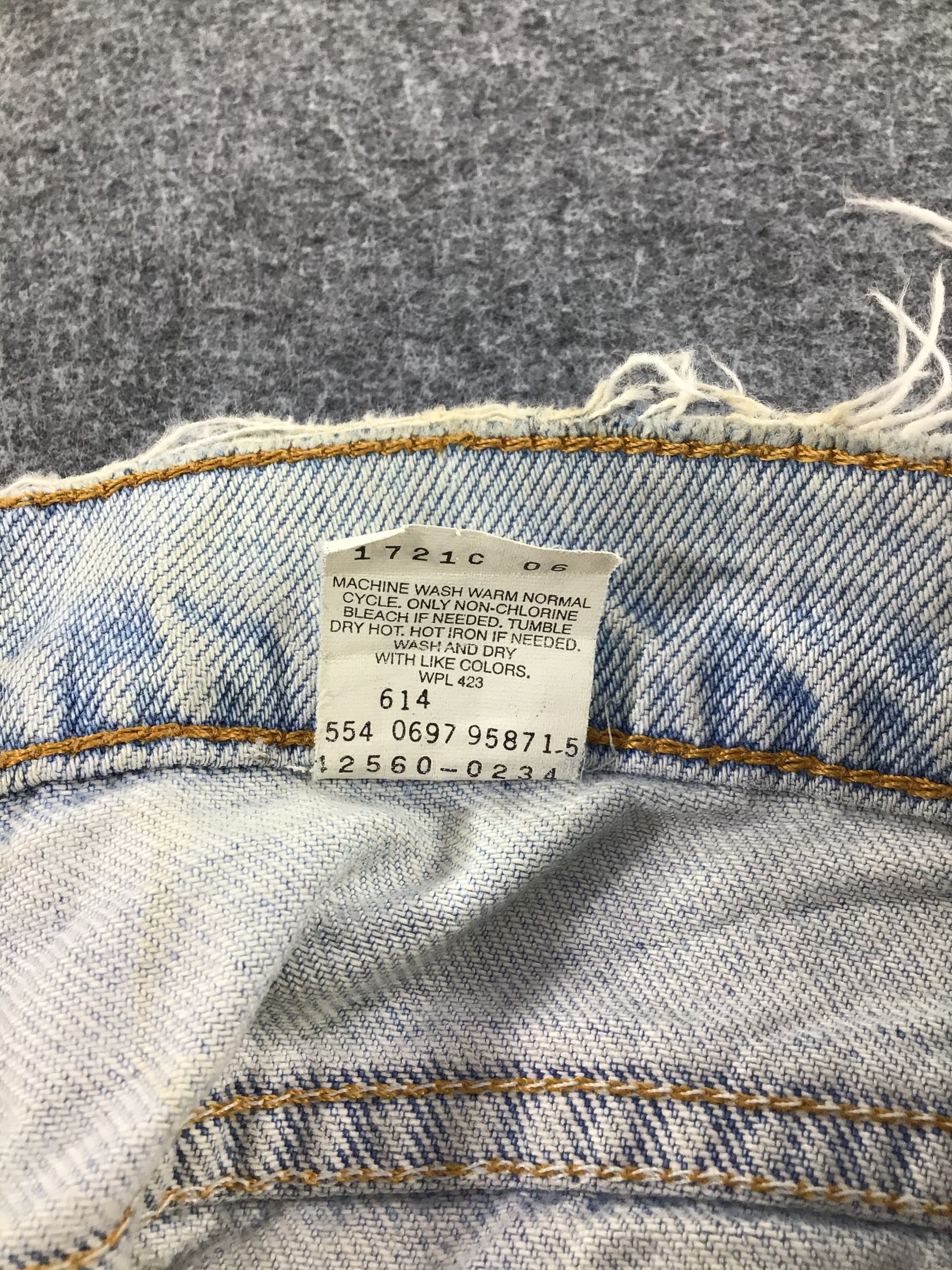 Vintage popular Levi’s 560 orange tab jeans