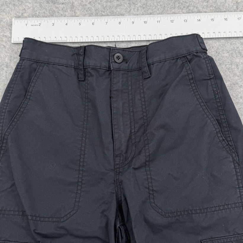 Madewell Madewell Almost Black Stretch Twill Cargo Jogger Pants 25 Size 25" / US 0 / IT 36 - 7 Thumbnail