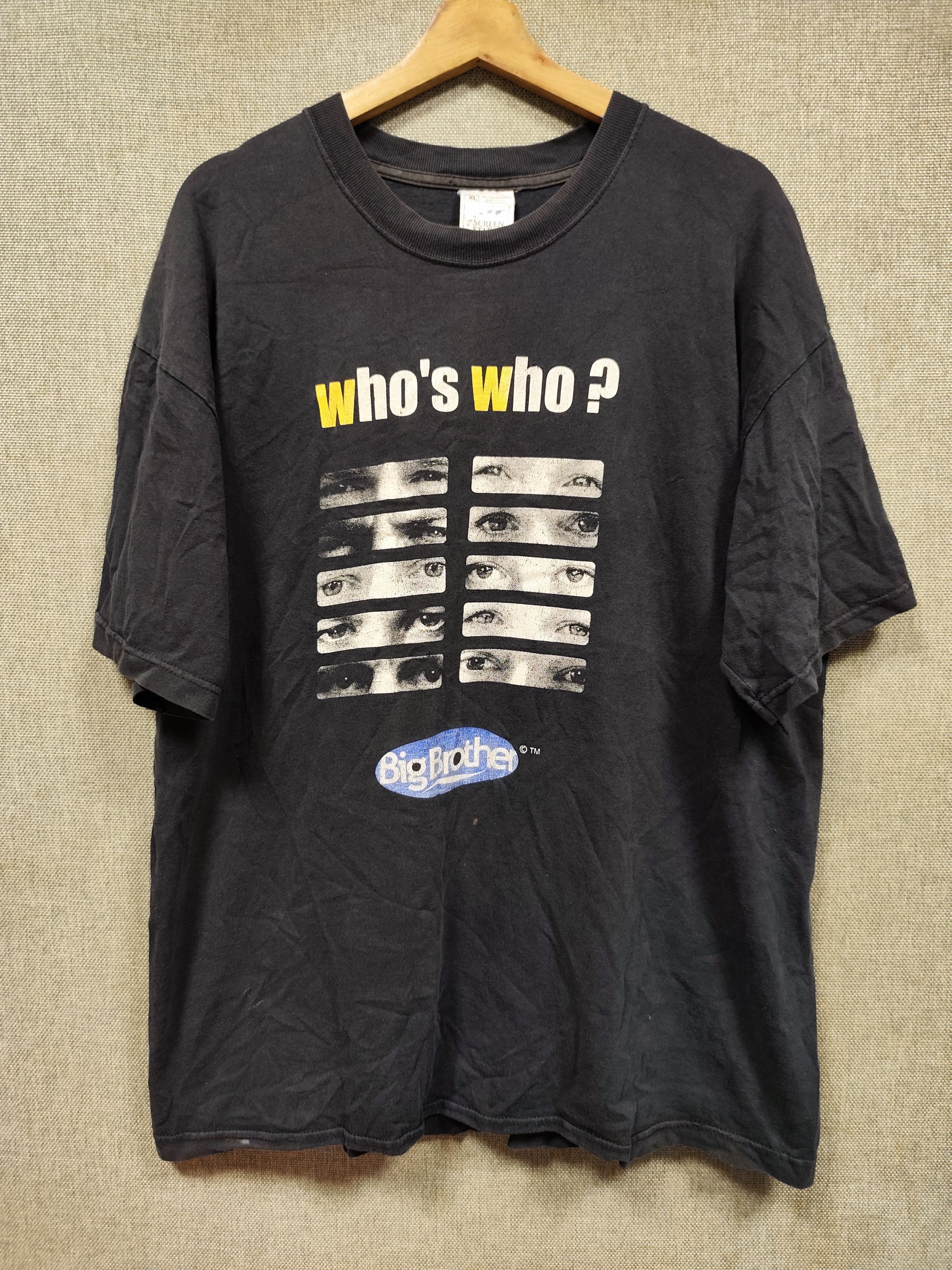 Vintage Vintage T Shirt Big Brother (American TV series) Size US XL / EU 56 / 4 - 1 Thumbnail