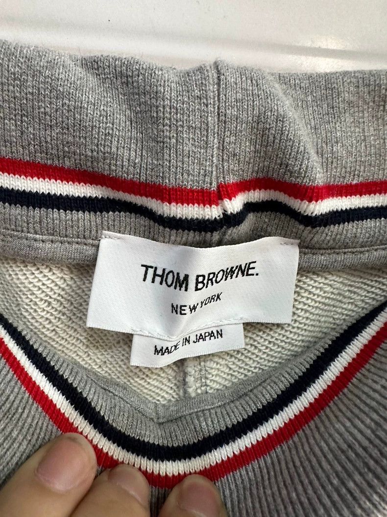 Thom Browne Thom Browne size0 Classic four stripe loose knit tracksuit Size US 26 / EU 42 - 3 Thumbnail