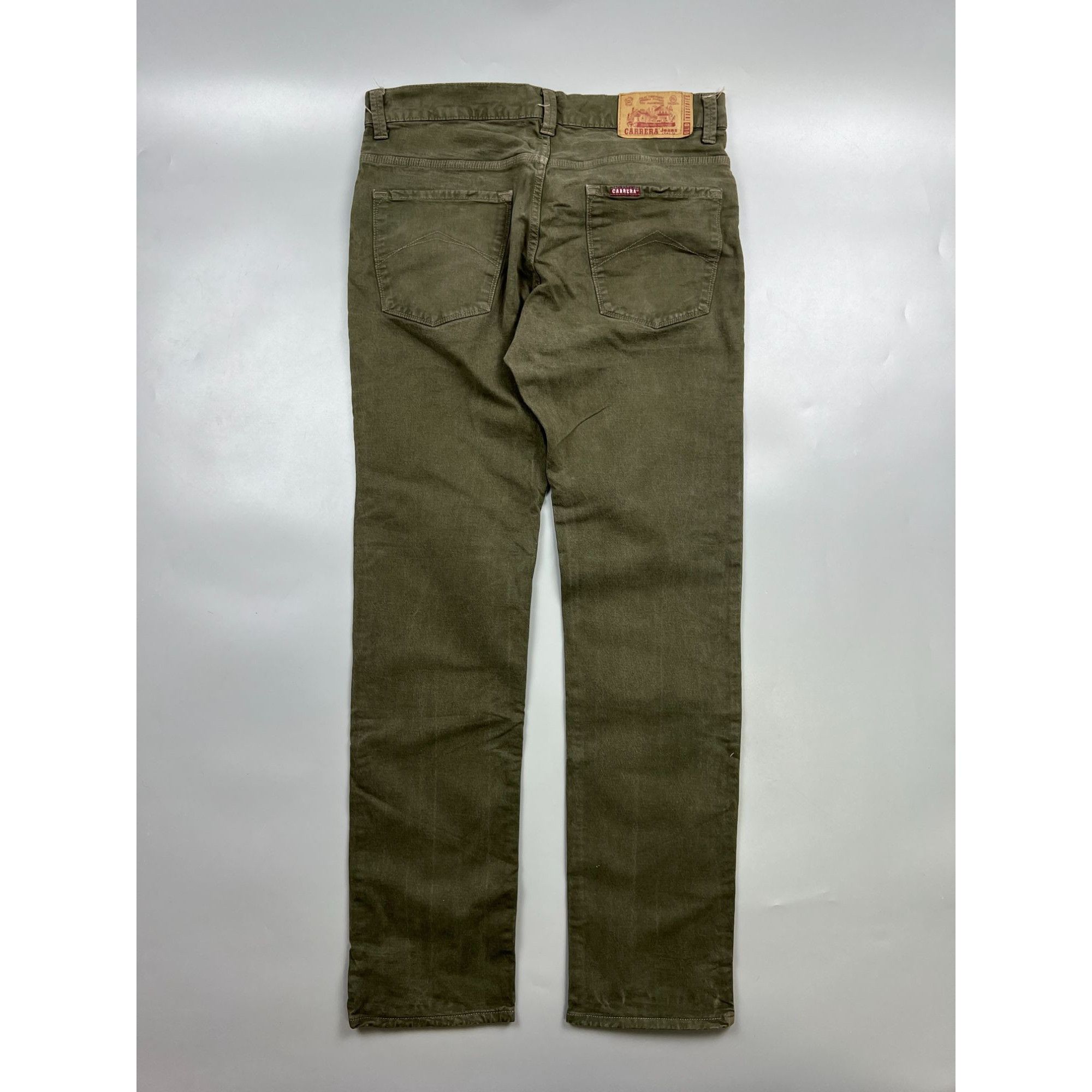 Carrera Carrera Green Denim Jeans Pants (Y0954) Size US 33 - 10 Thumbnail