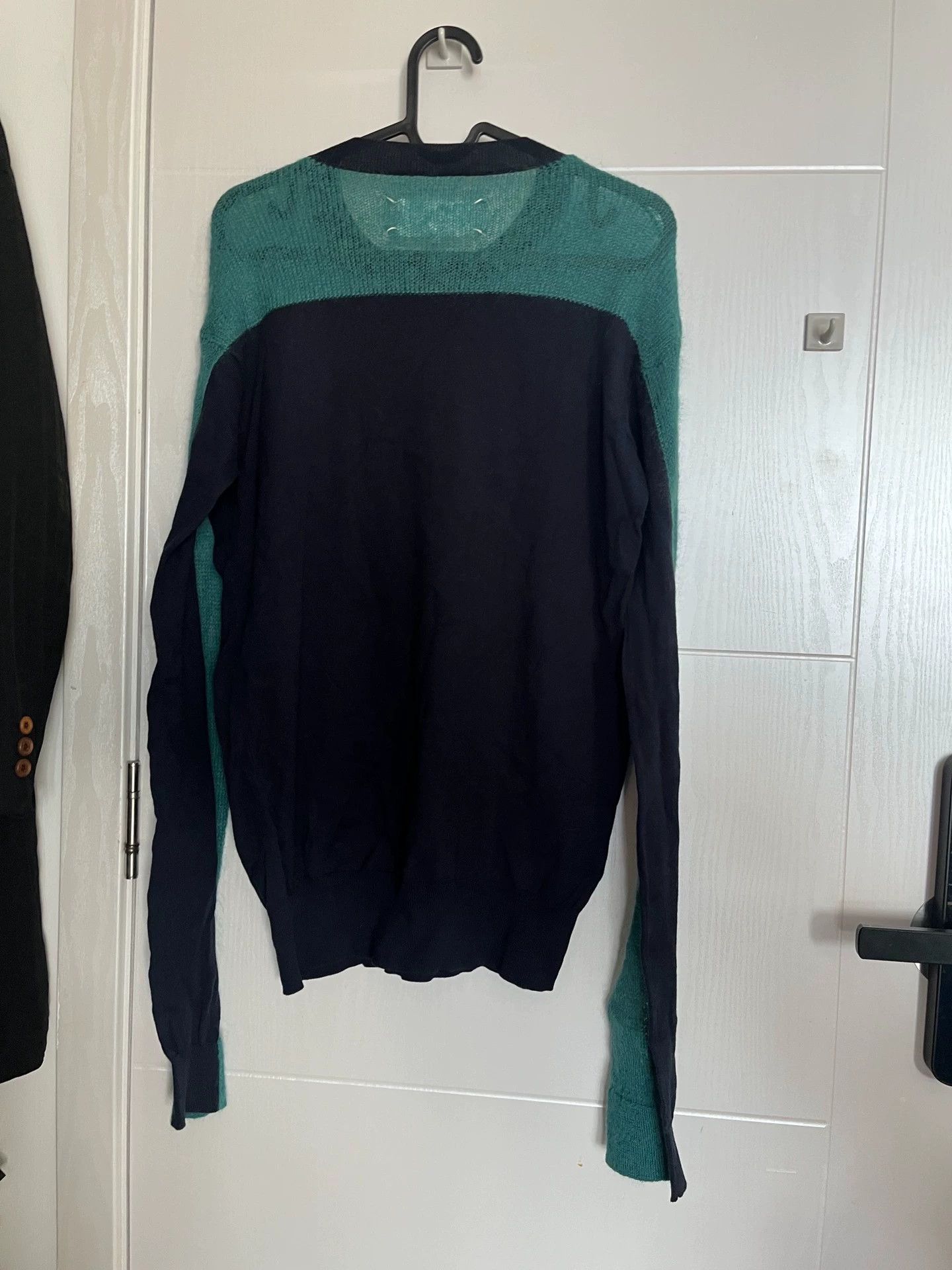 Maison Margiela MM Color Block Knit Sweater M 1 Wear Long Sleeves Size M / US 6-8 / IT 42-44 - 4 Thumbnail