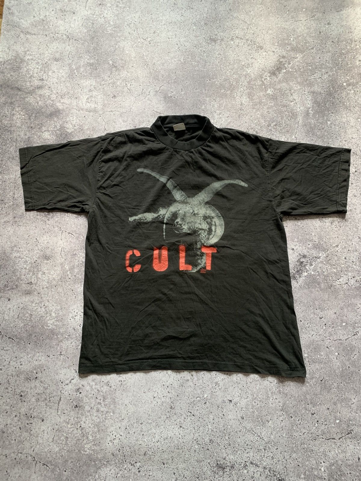 Band Tees 🔥THE CULT VINTAGE 1994 TOUR GOAT T-SHIRT Size US XL / EU 56 / 4 - 2 Thumbnail